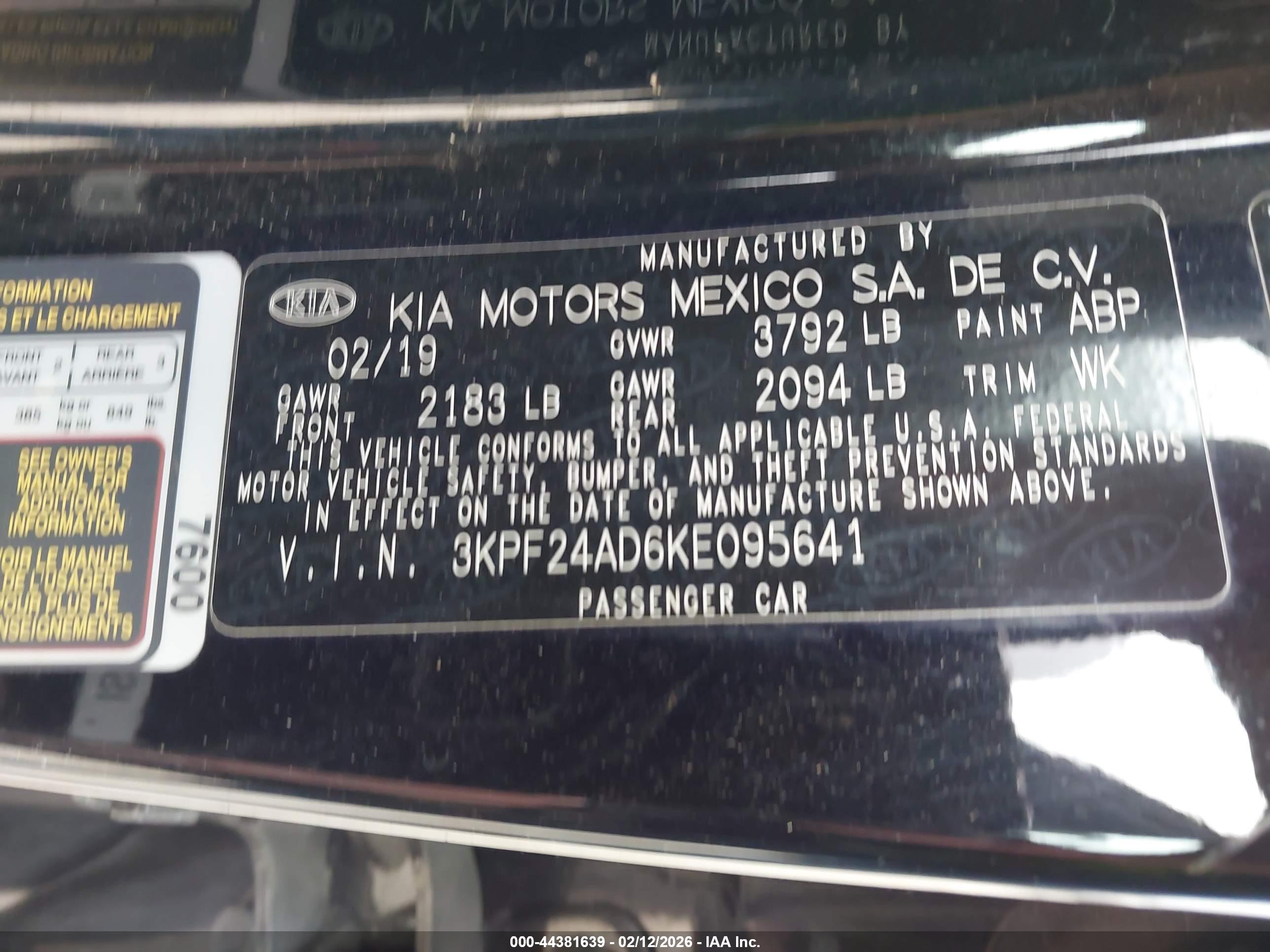 KIA FORTE image 9