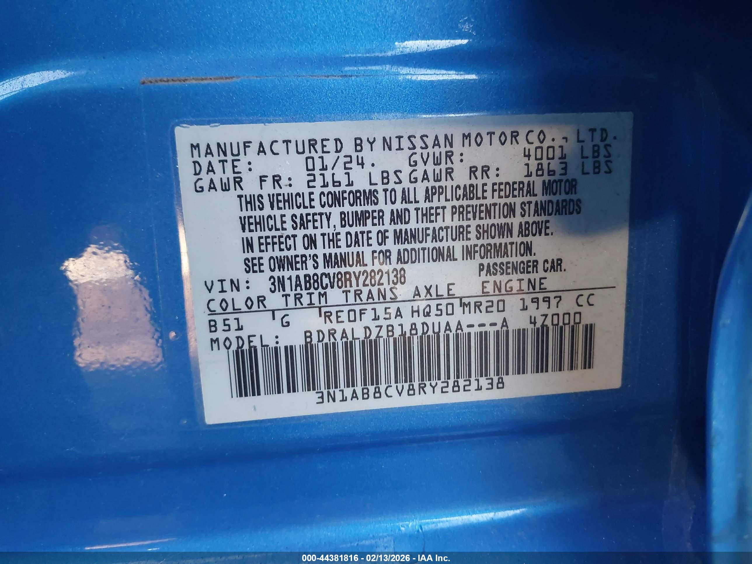 NISSAN SENTRA image 9