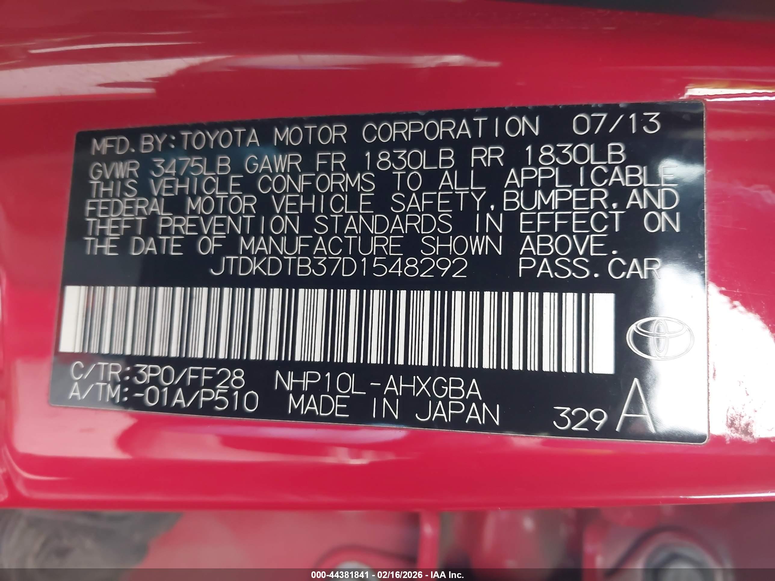 TOYOTA PRIUS image 9