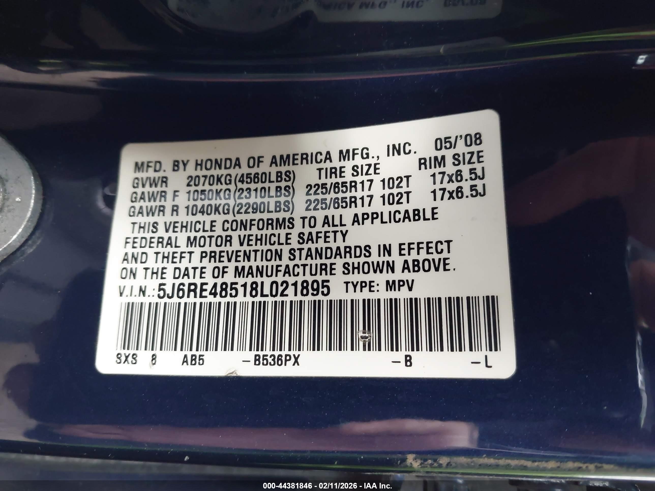 HONDA CR-V image 9
