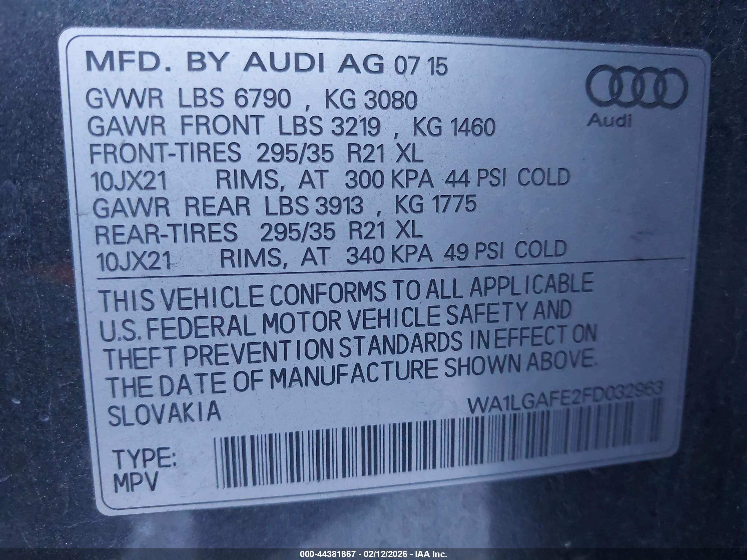 AUDI Q7 image 9