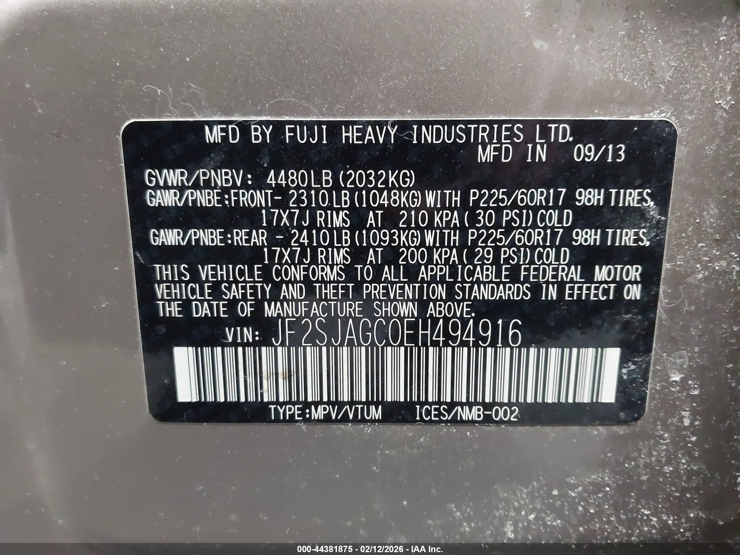 SUBARU FORESTER image 9