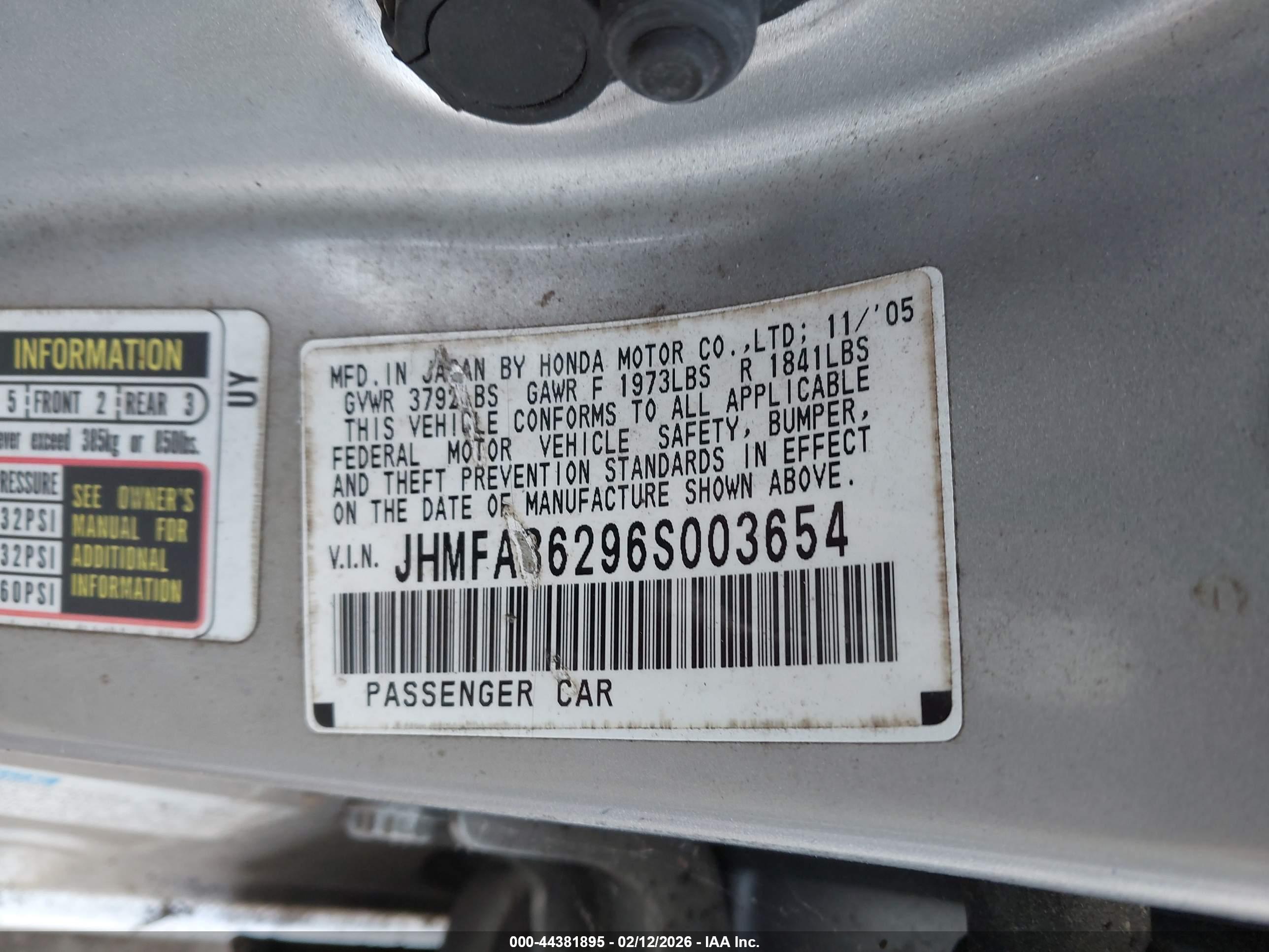 HONDA CIVIC image 9
