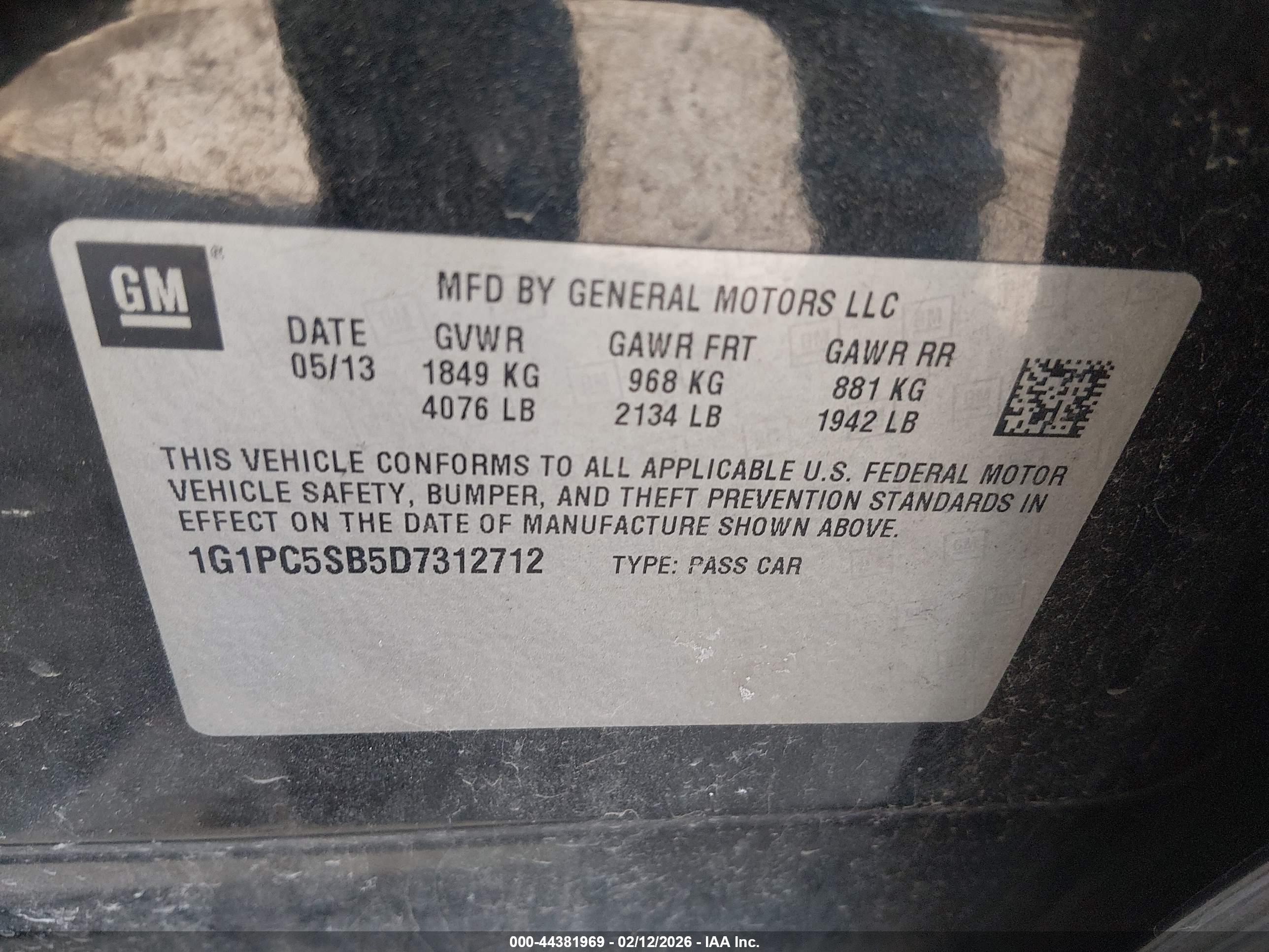 CHEVROLET CRUZE image 9