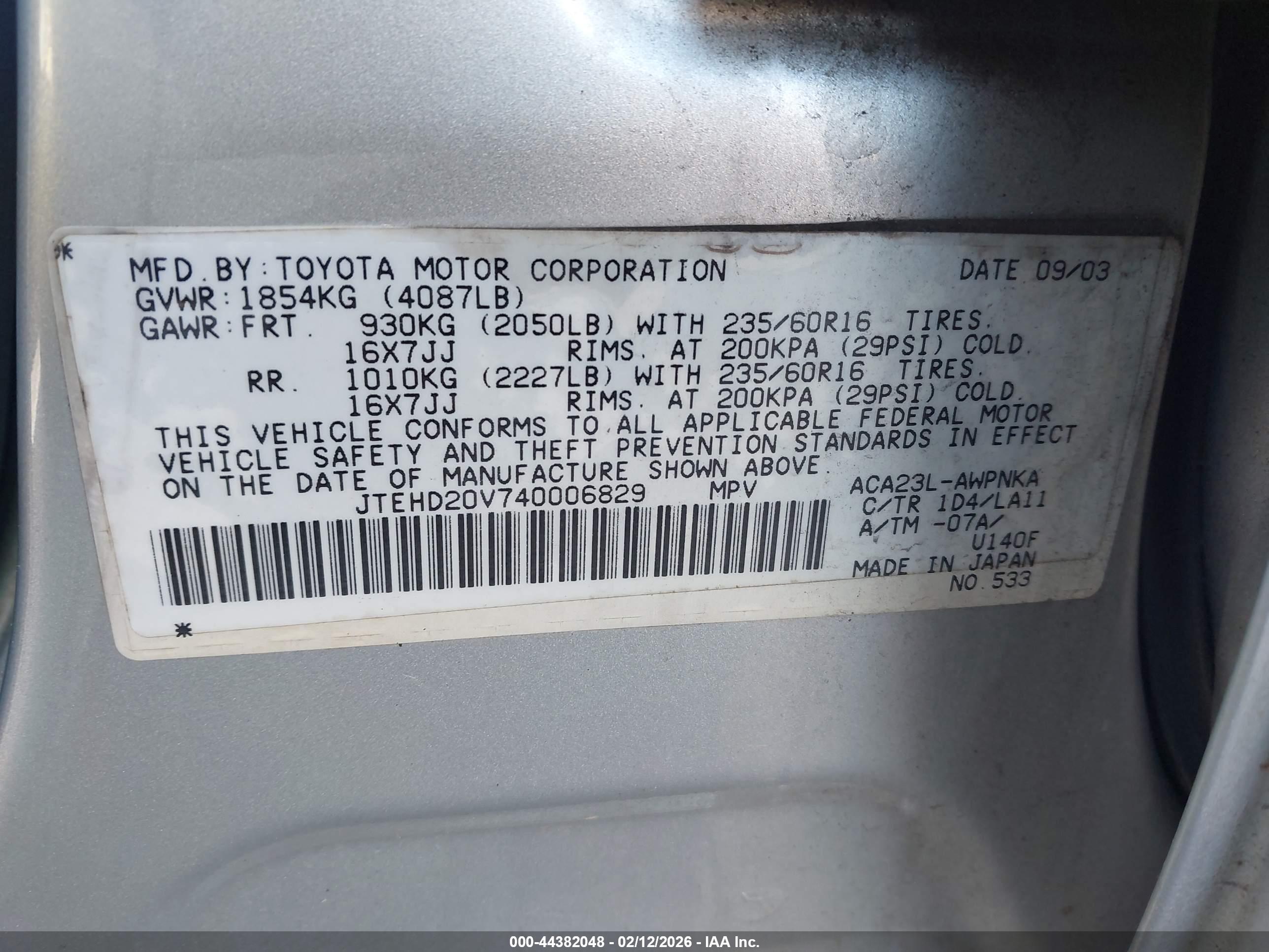 TOYOTA RAV4 image 9