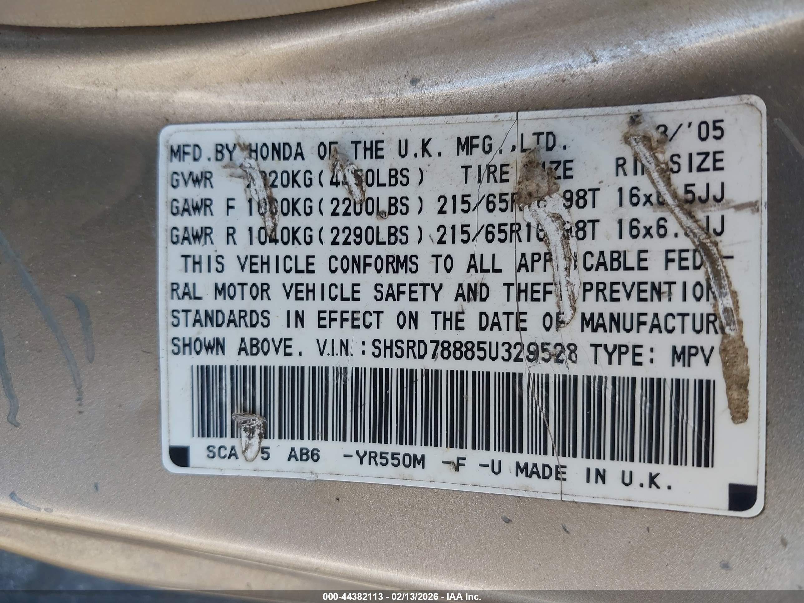 HONDA CR-V image 9
