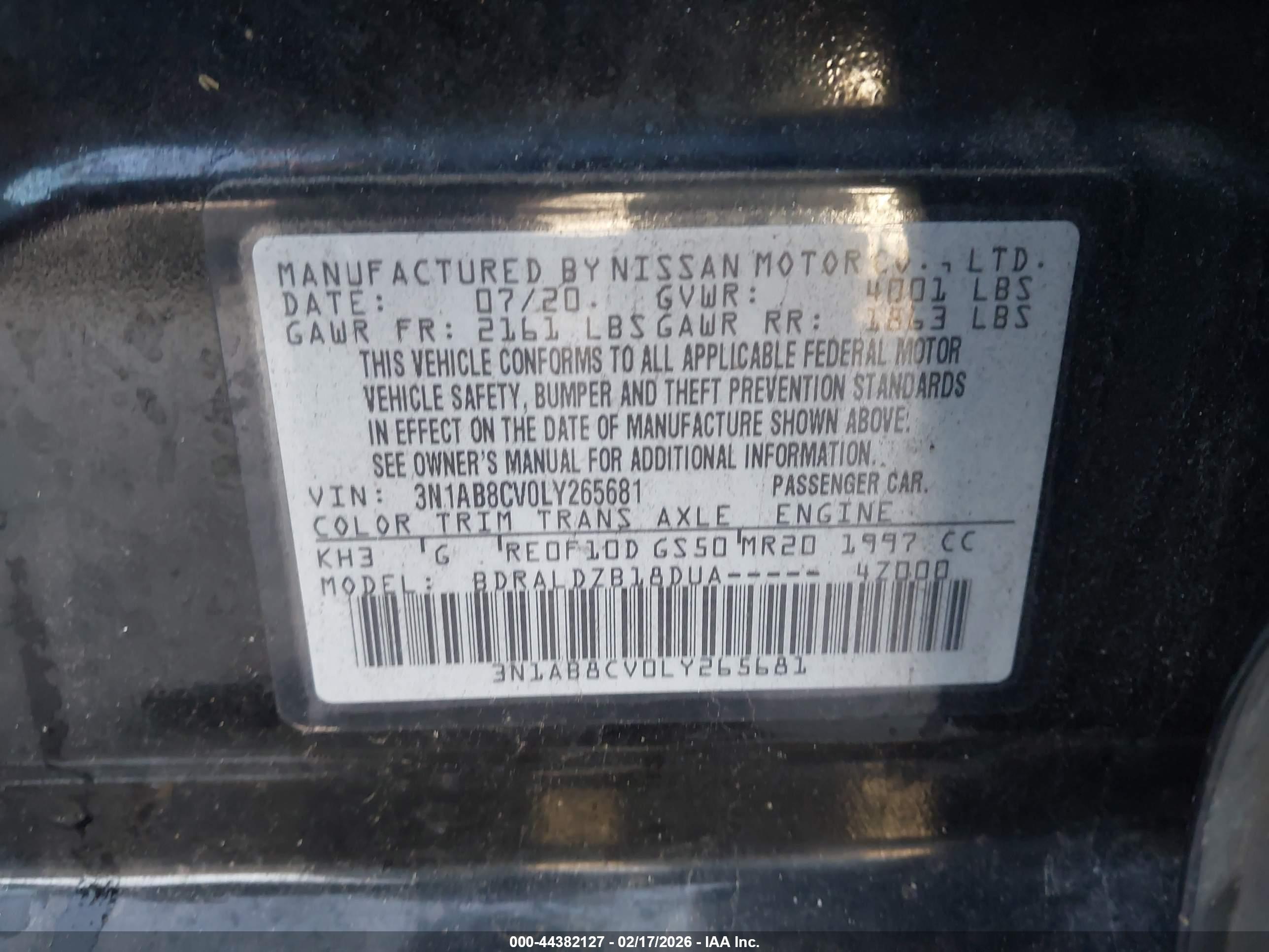NISSAN SENTRA image 9