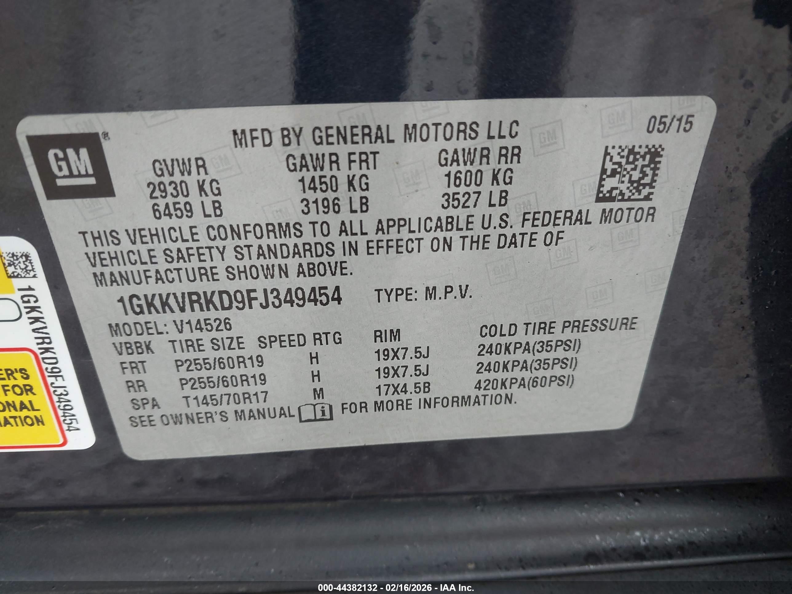 GMC ACADIA image 9