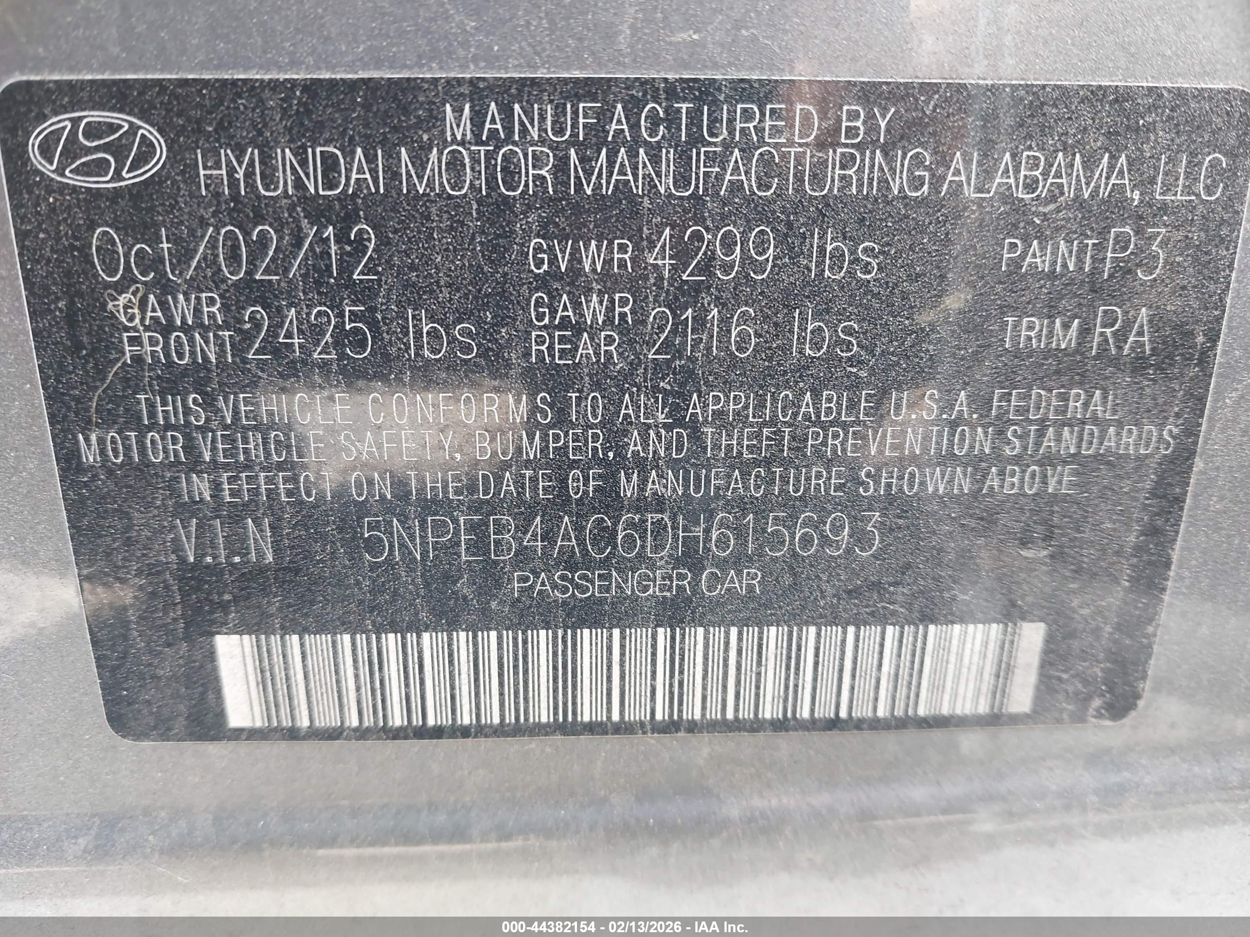 HYUNDAI SONATA image 9