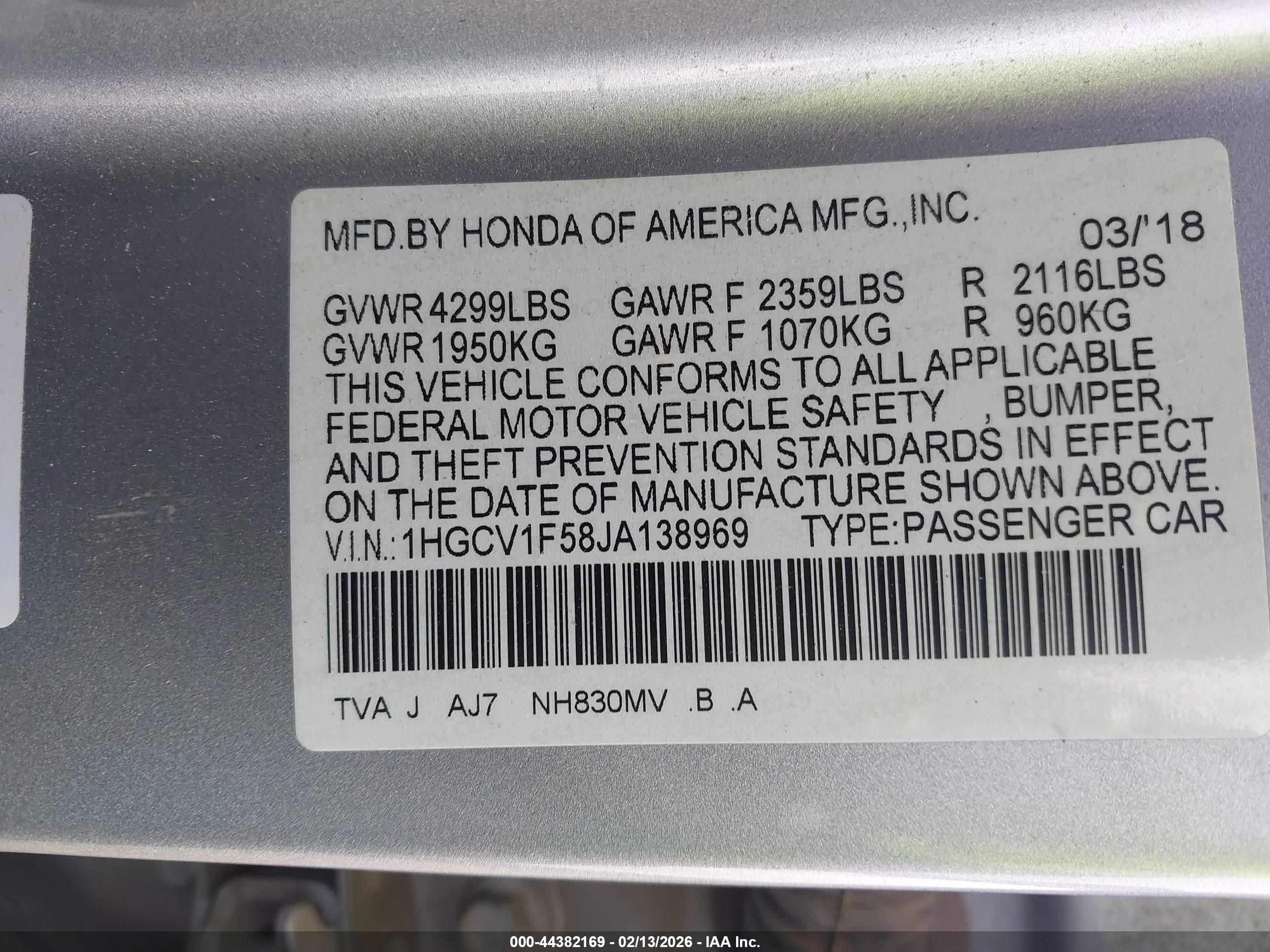 HONDA ACCORD image 9