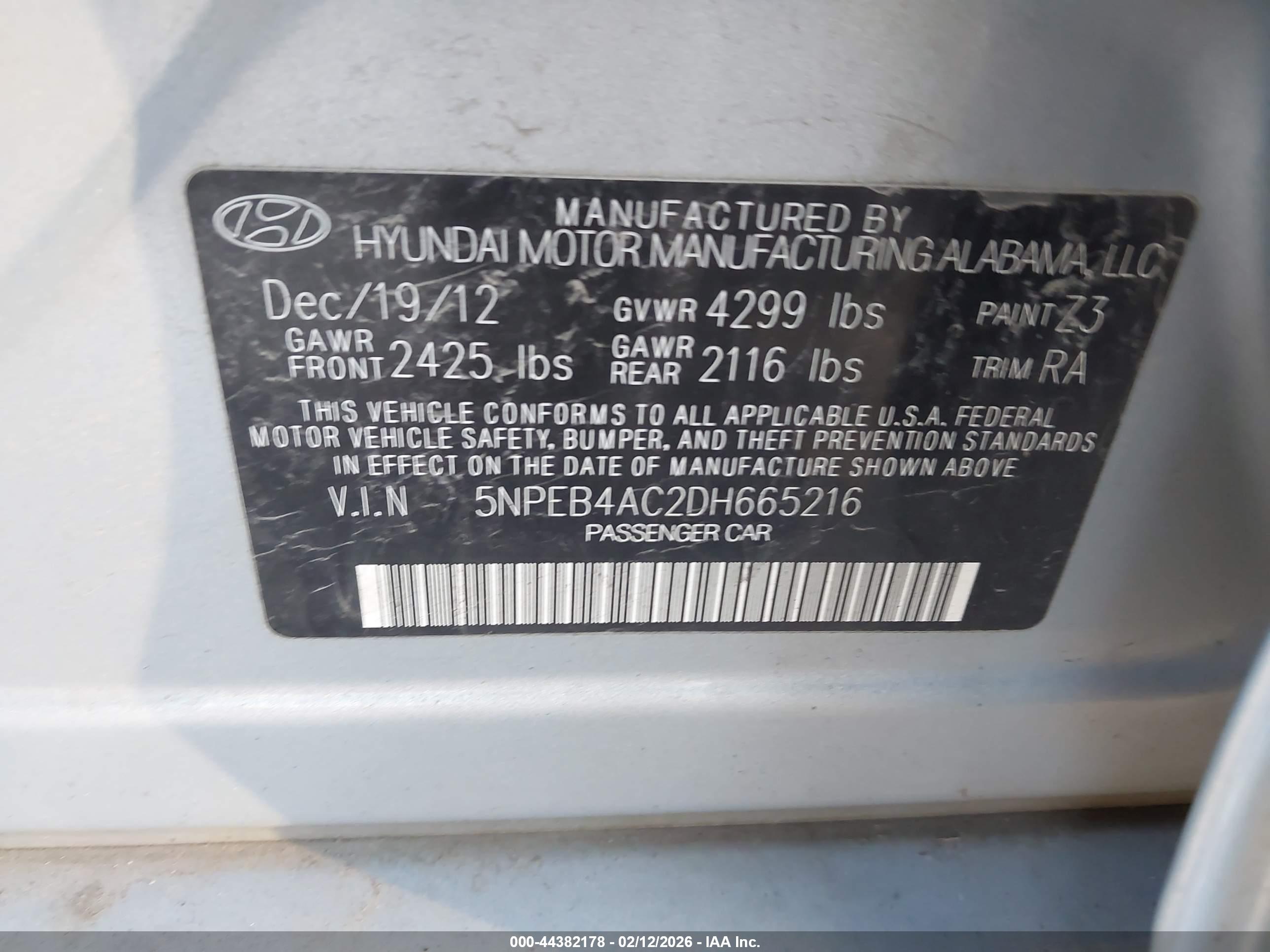 HYUNDAI SONATA image 9