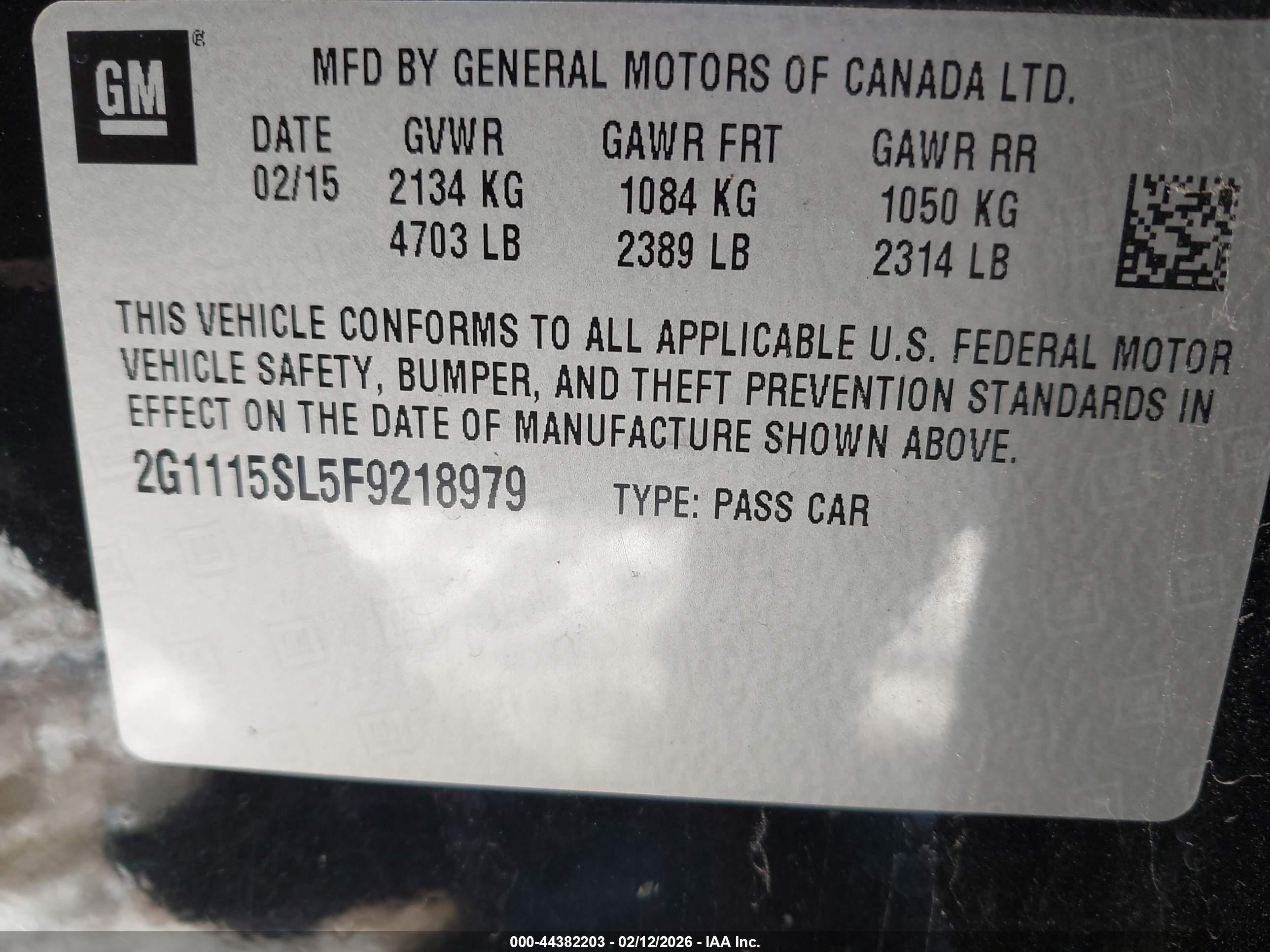 CHEVROLET IMPALA image 9