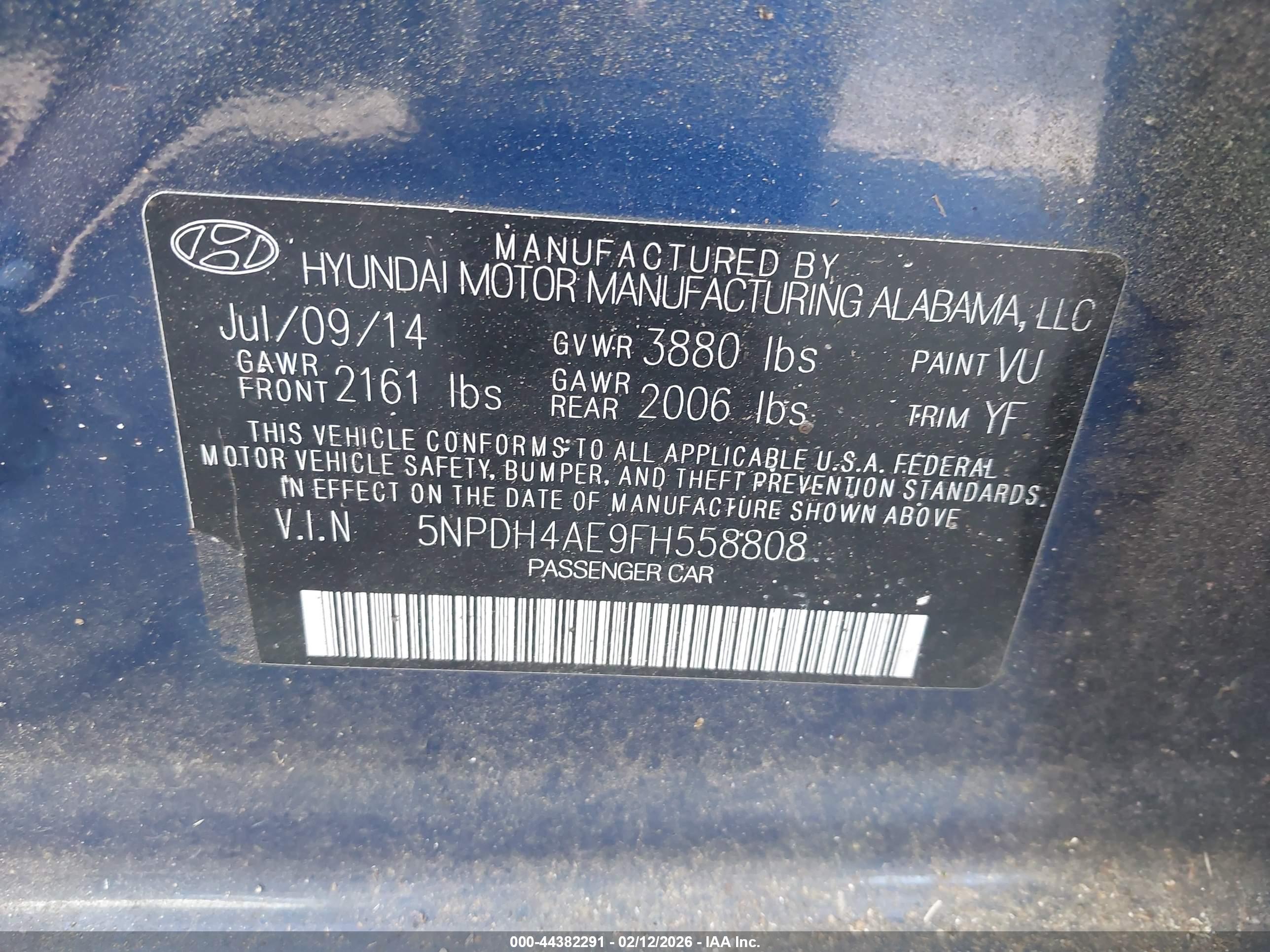 HYUNDAI ELANTRA image 9