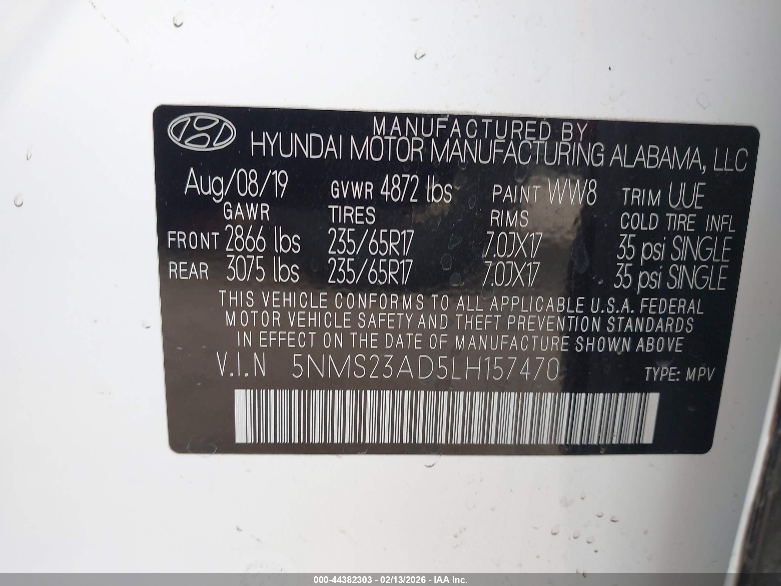 HYUNDAI SANTA image 9