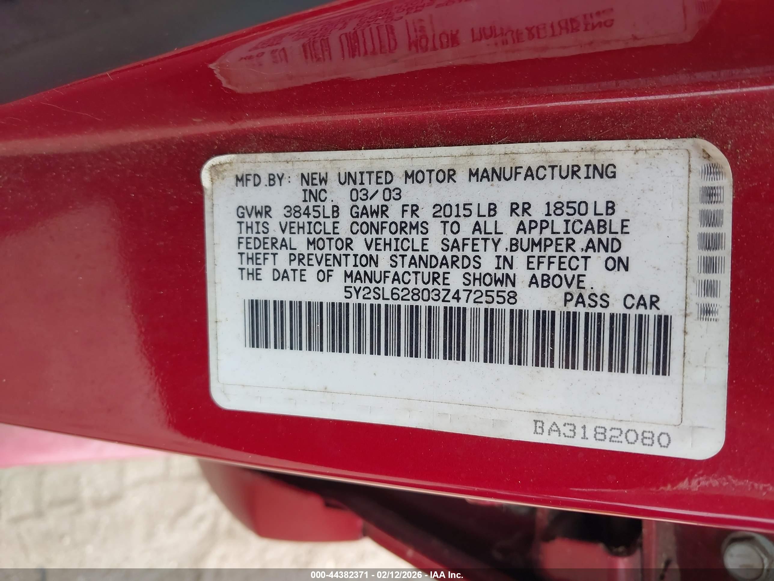 PONTIAC VIBE image 9