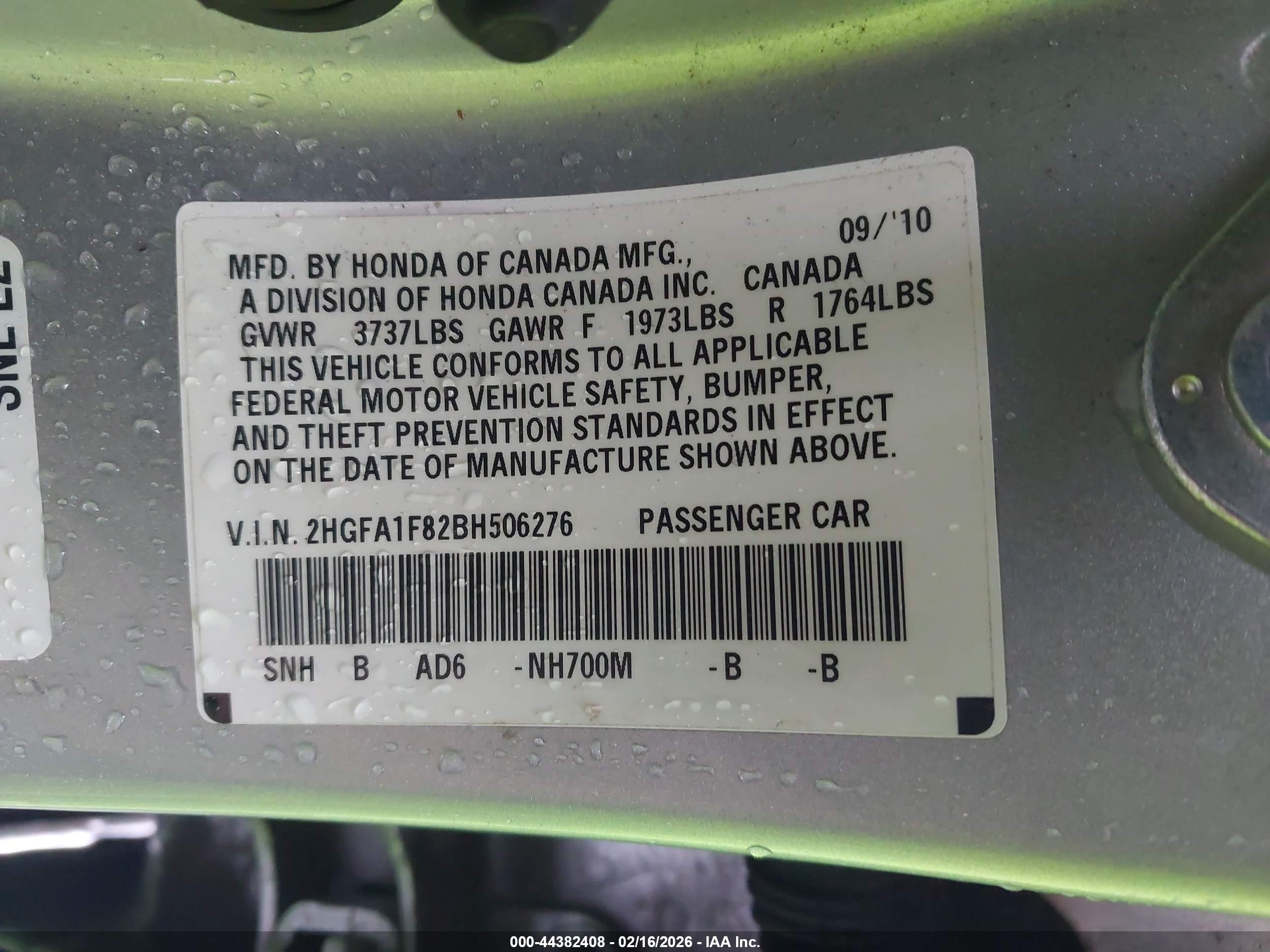 HONDA CIVIC image 9