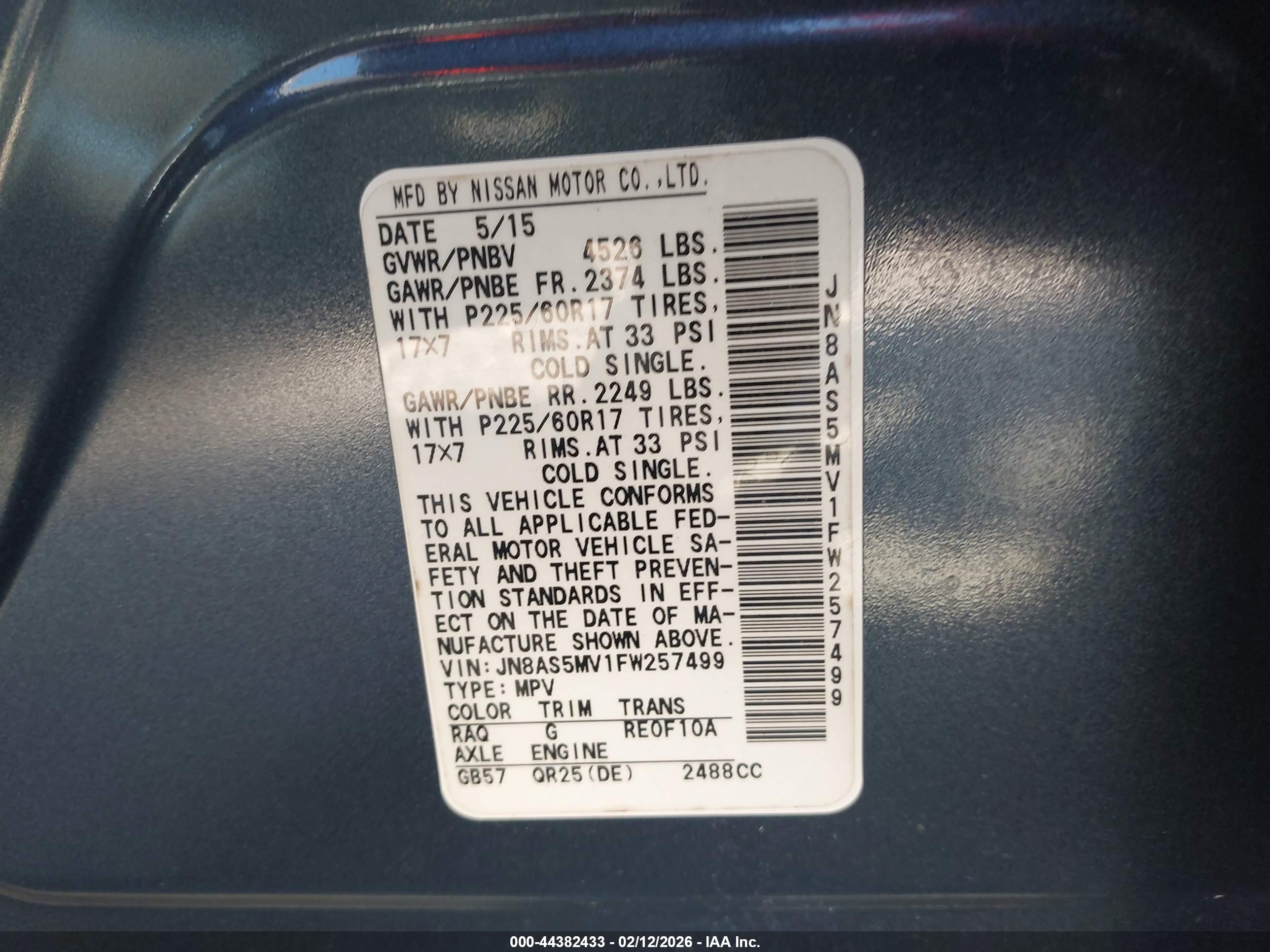 NISSAN ROGUE image 9