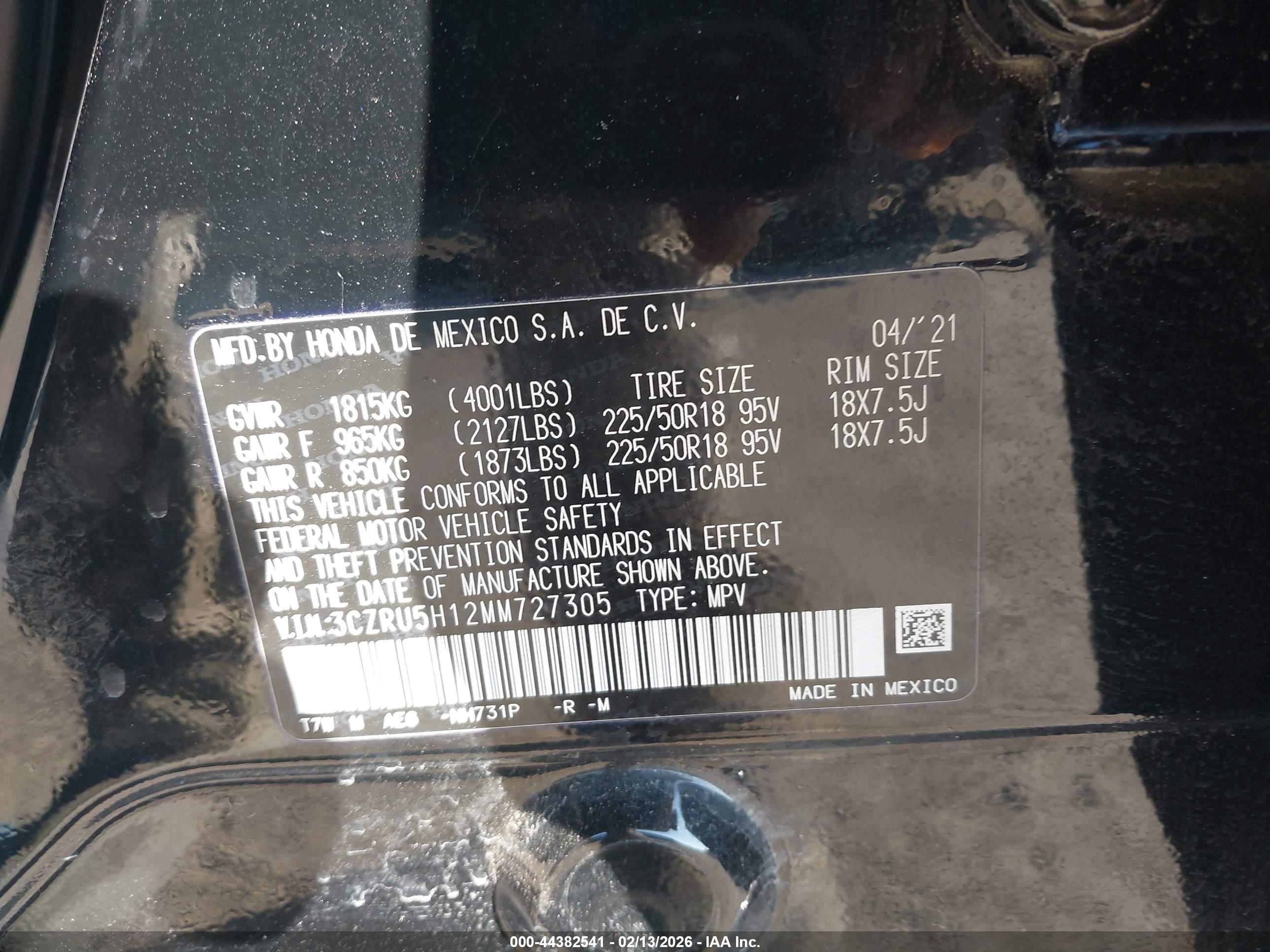 HONDA HR-V image 9