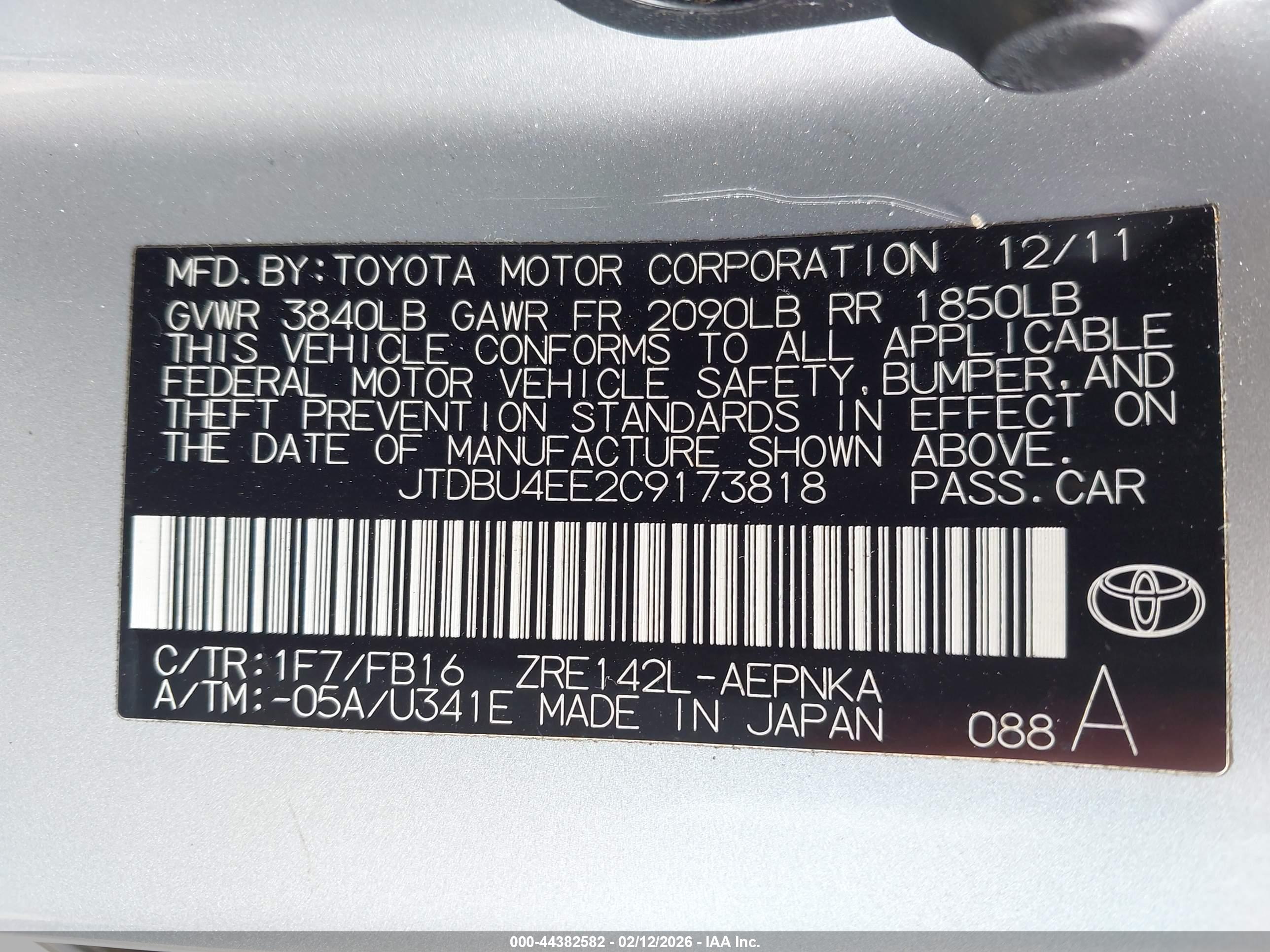TOYOTA COROLLA image 9