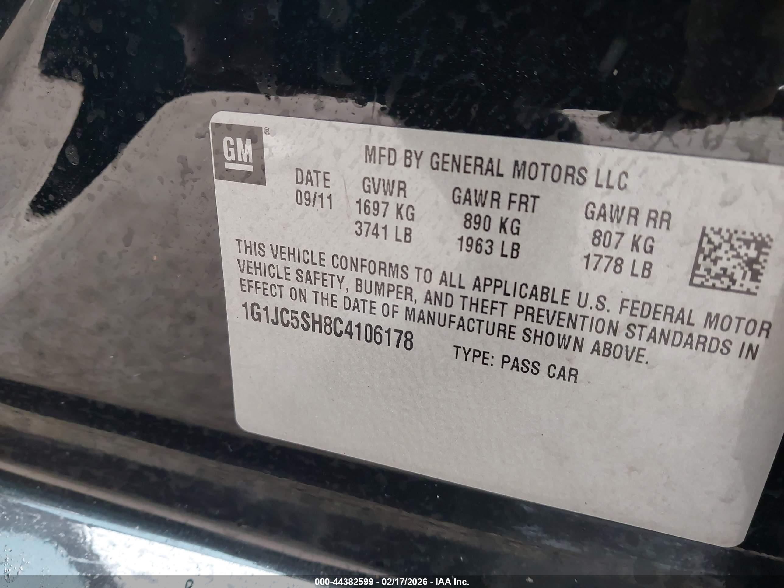 CHEVROLET SONIC image 9