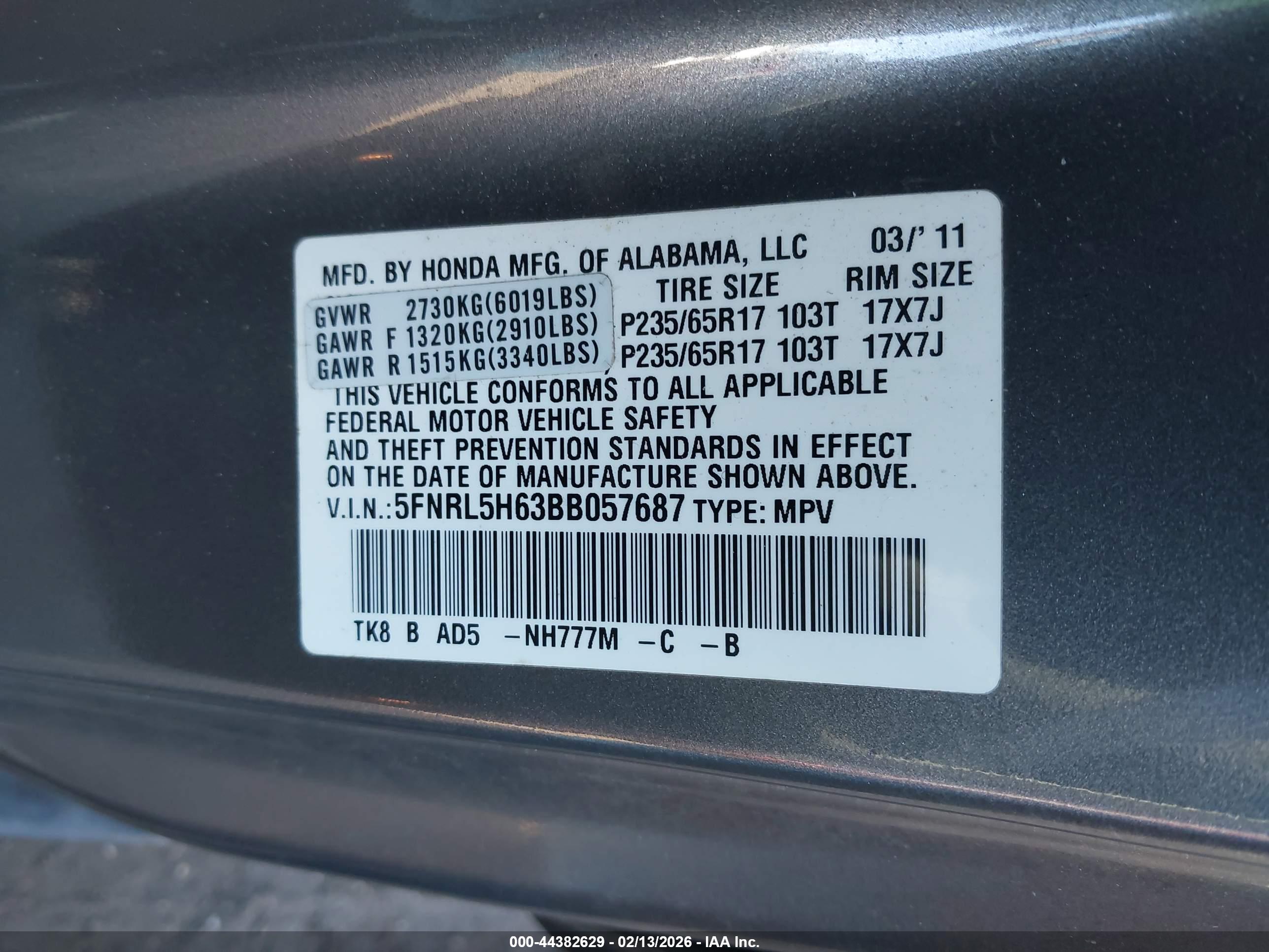 HONDA ODYSSEY image 9