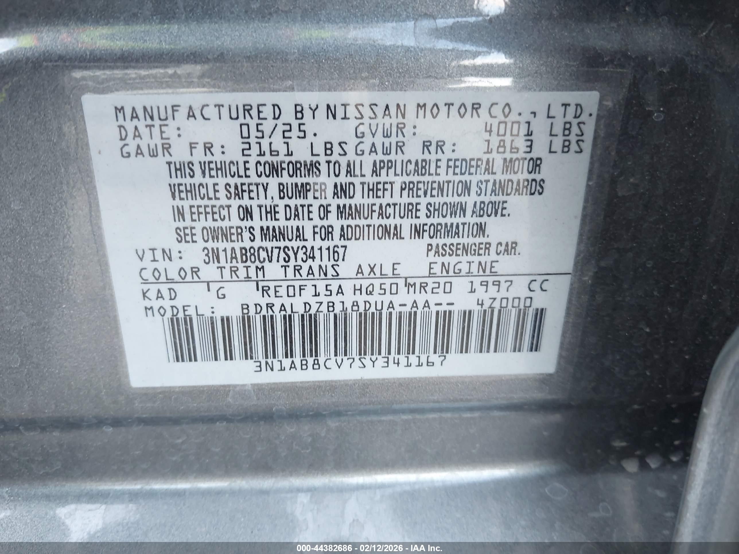 NISSAN SENTRA image 9
