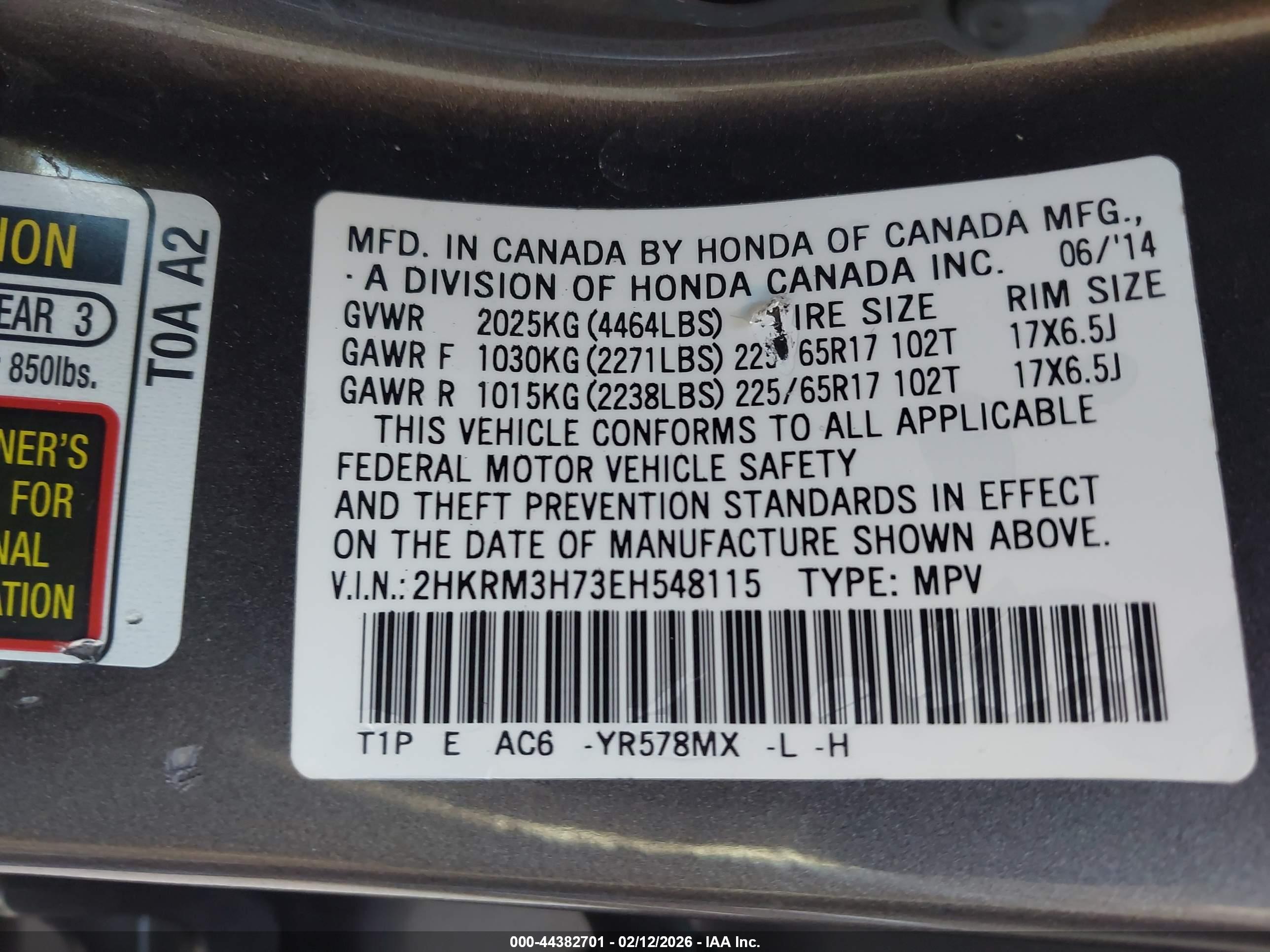 HONDA CR-V image 9