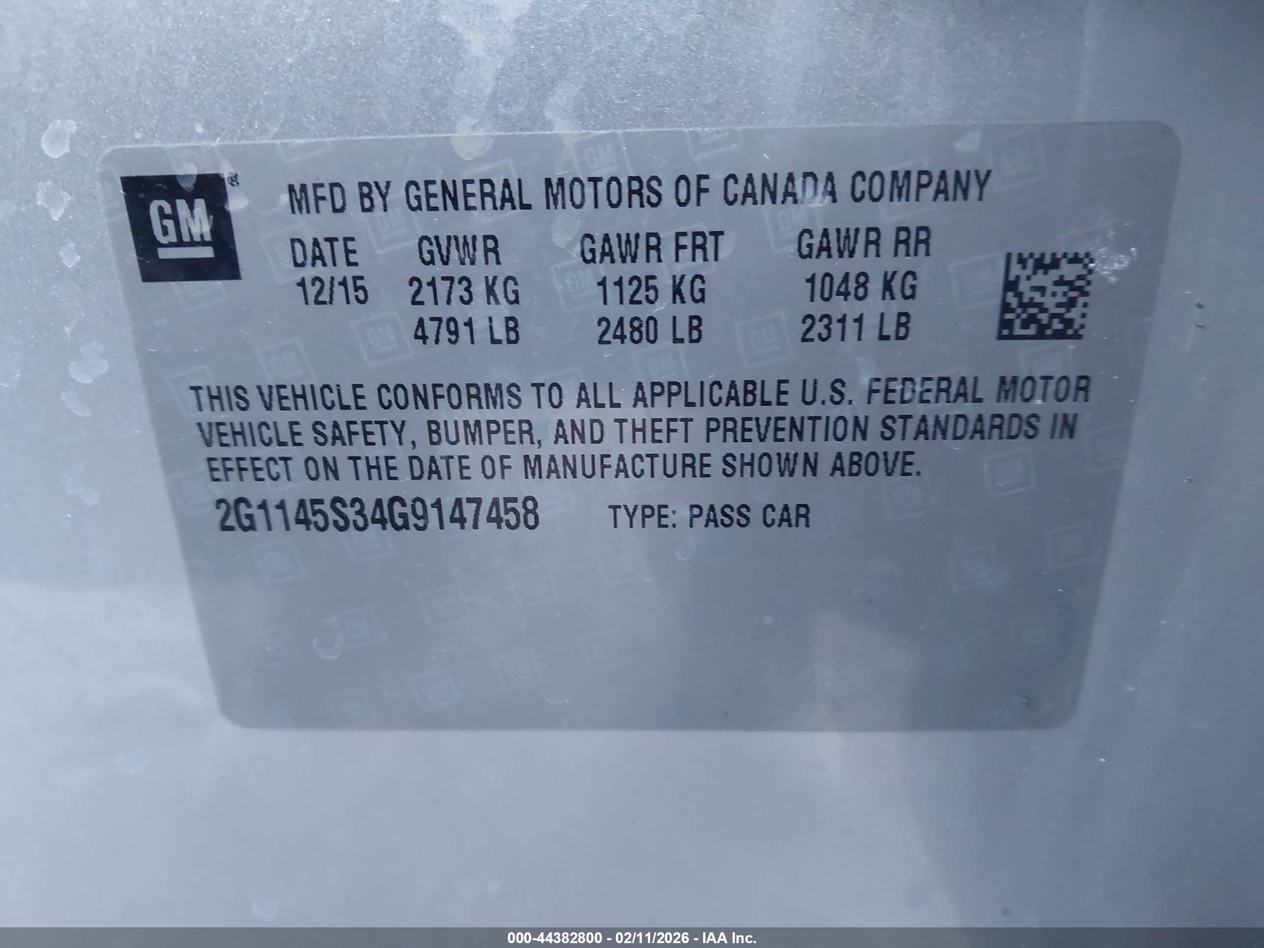 CHEVROLET IMPALA image 9
