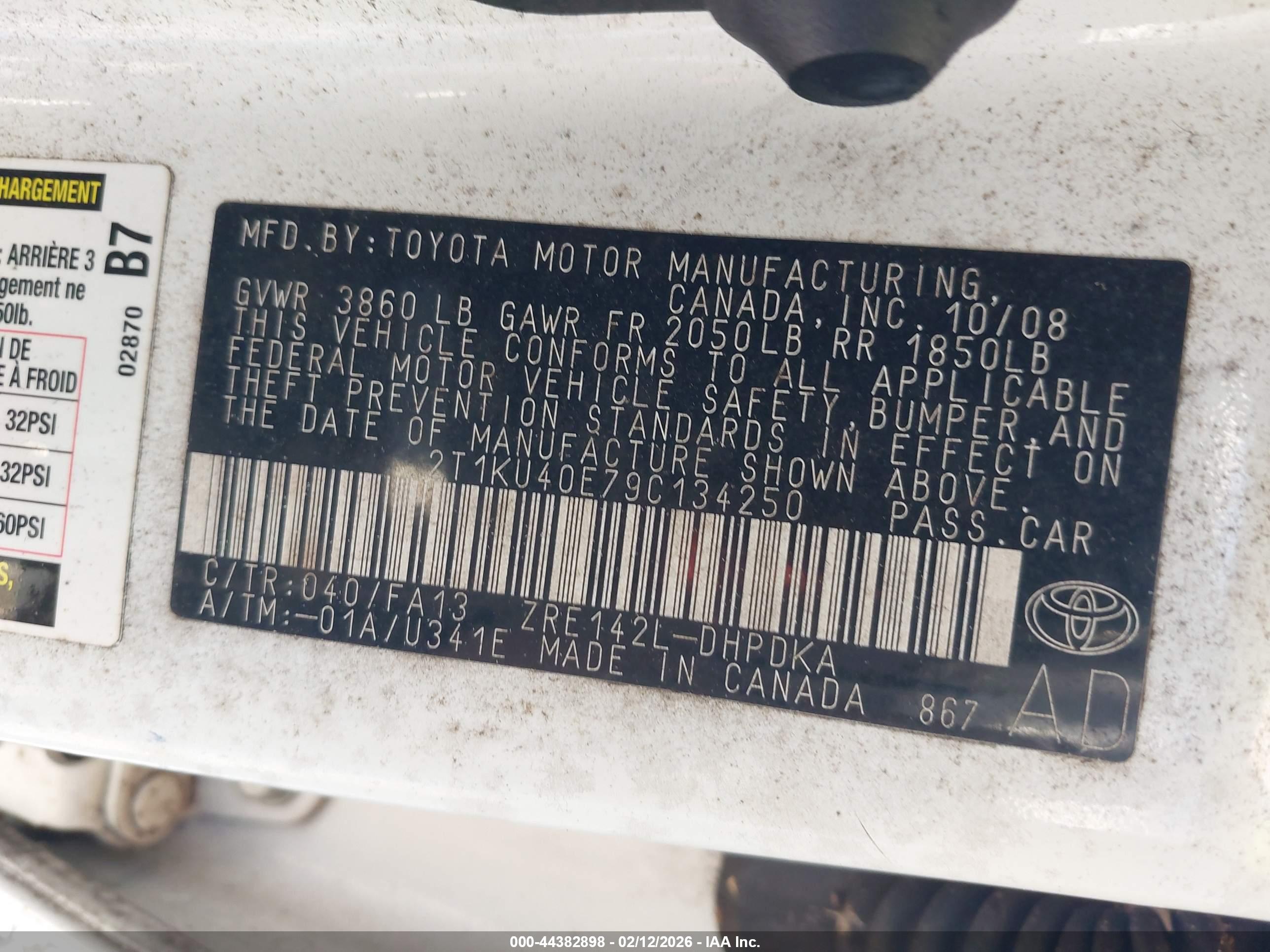 TOYOTA MATRIX image 9