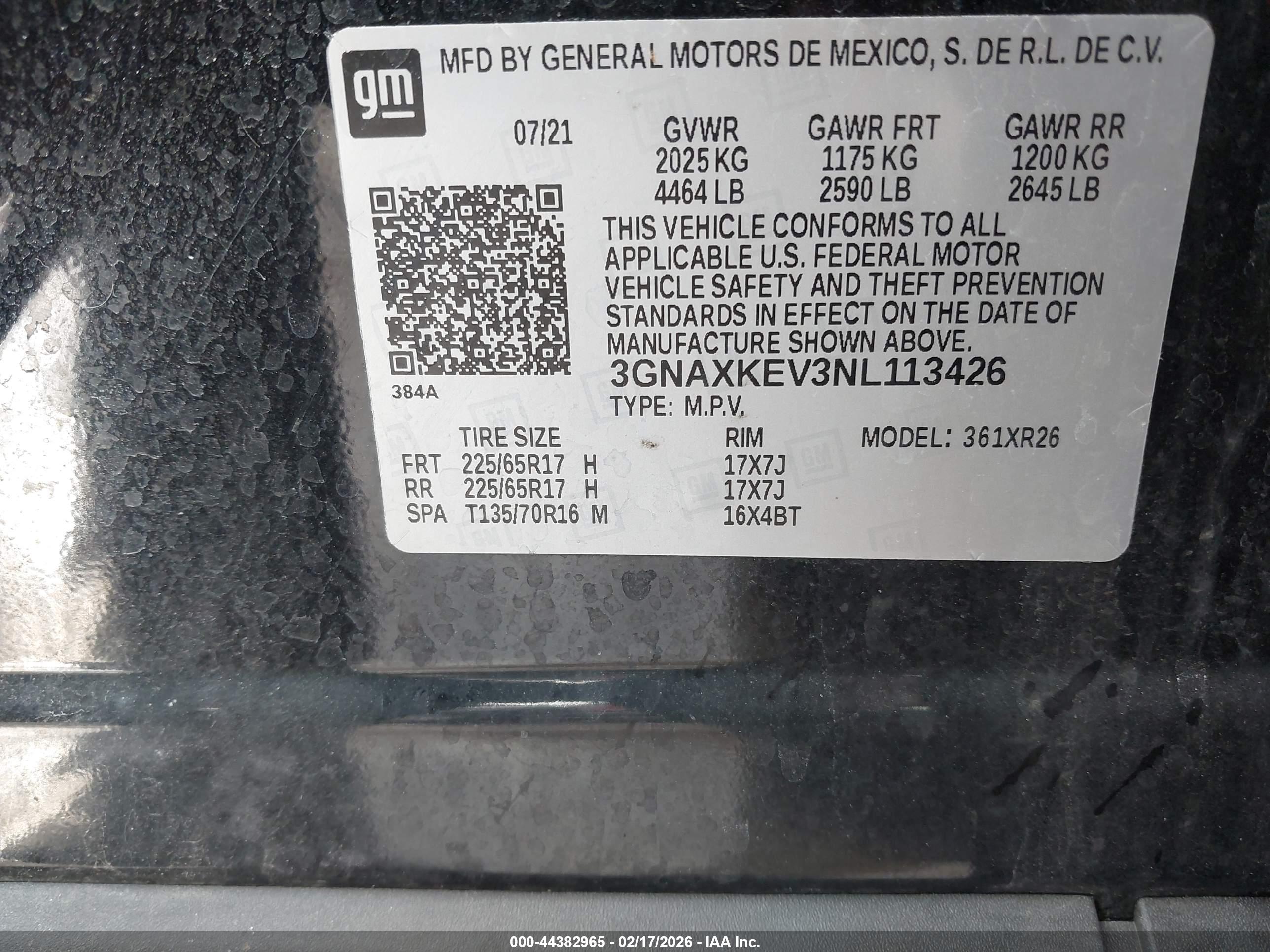 CHEVROLET EQUINOX image 9
