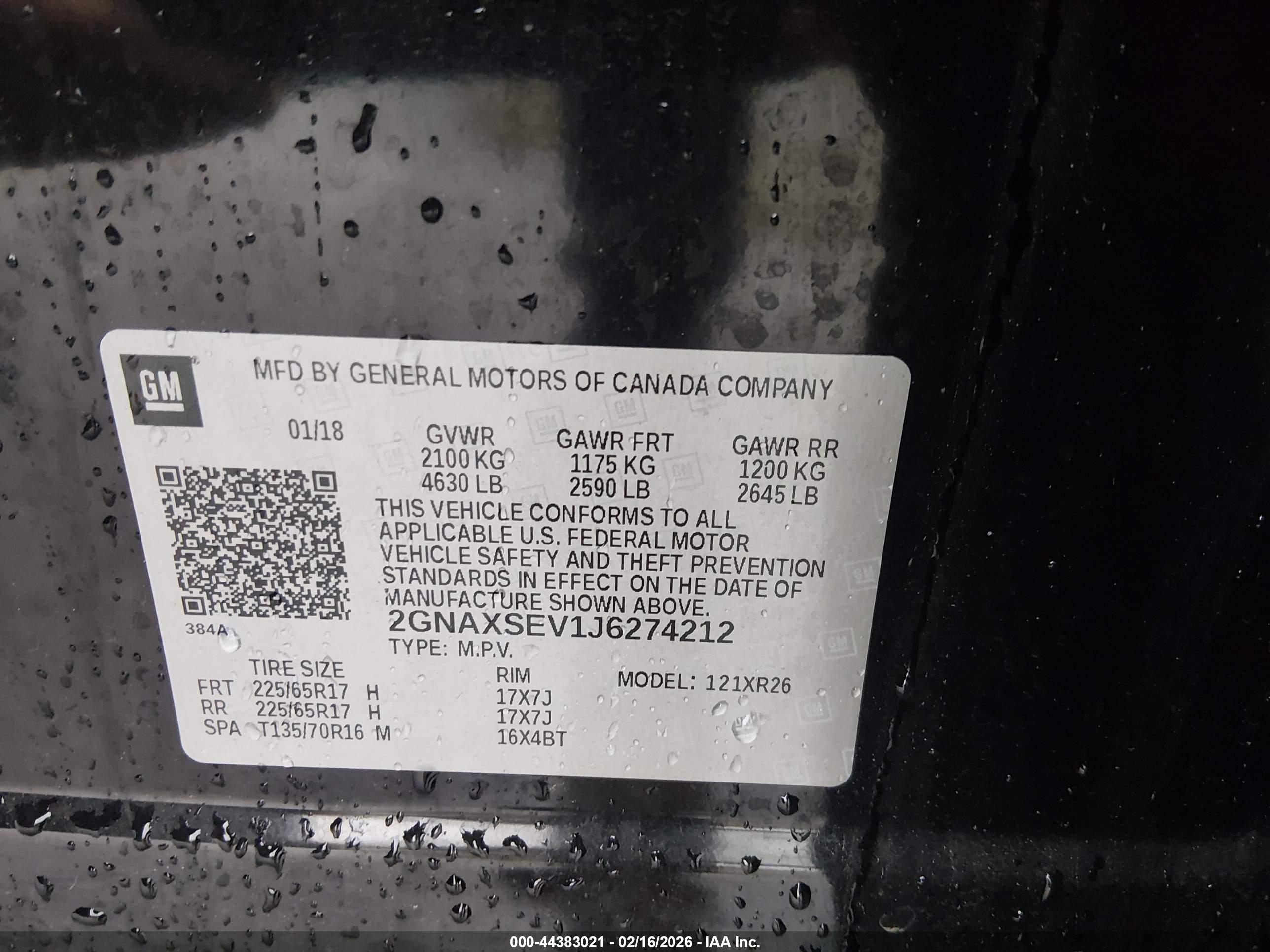 CHEVROLET EQUINOX image 9