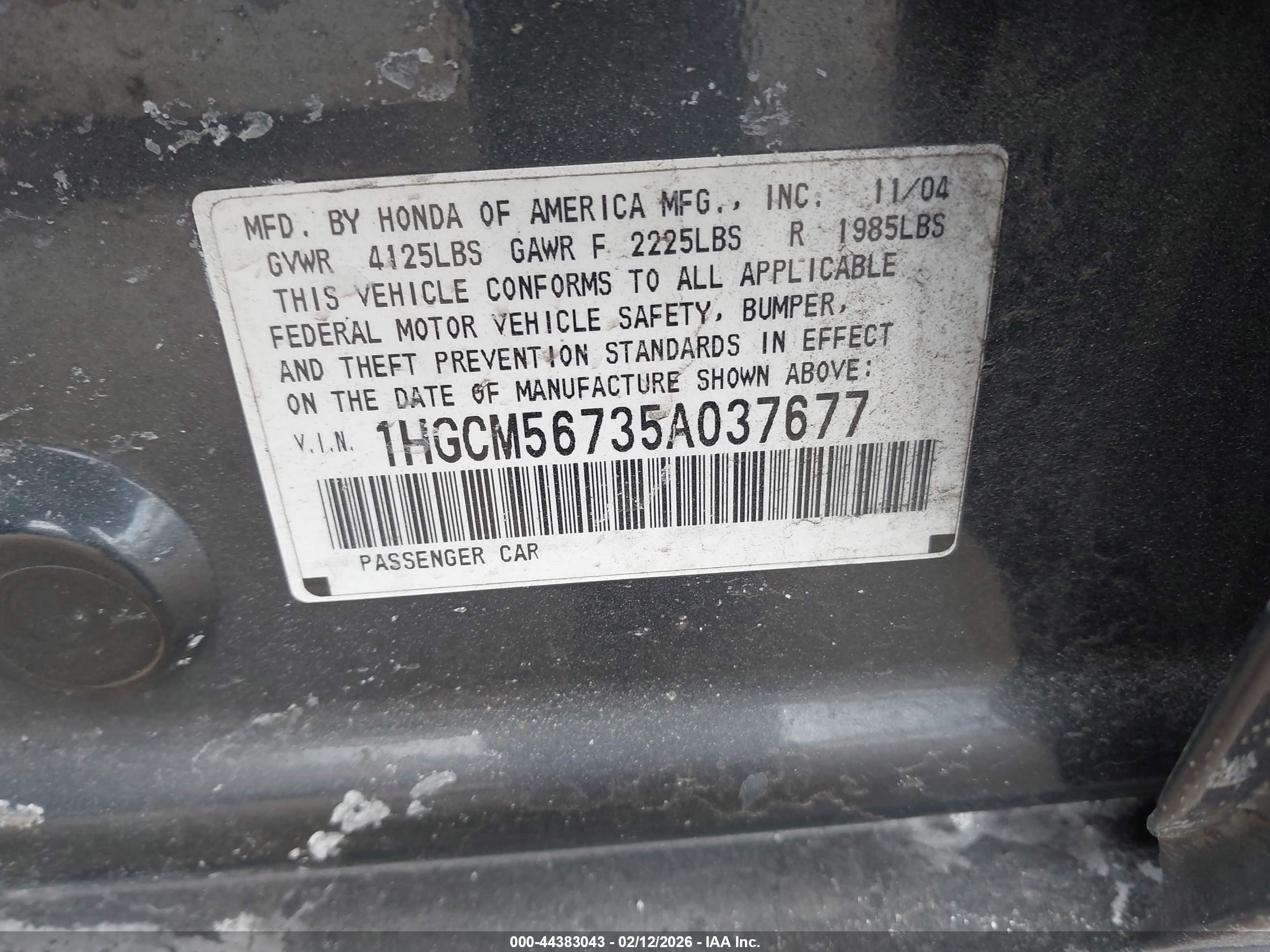 HONDA ACCORD image 9