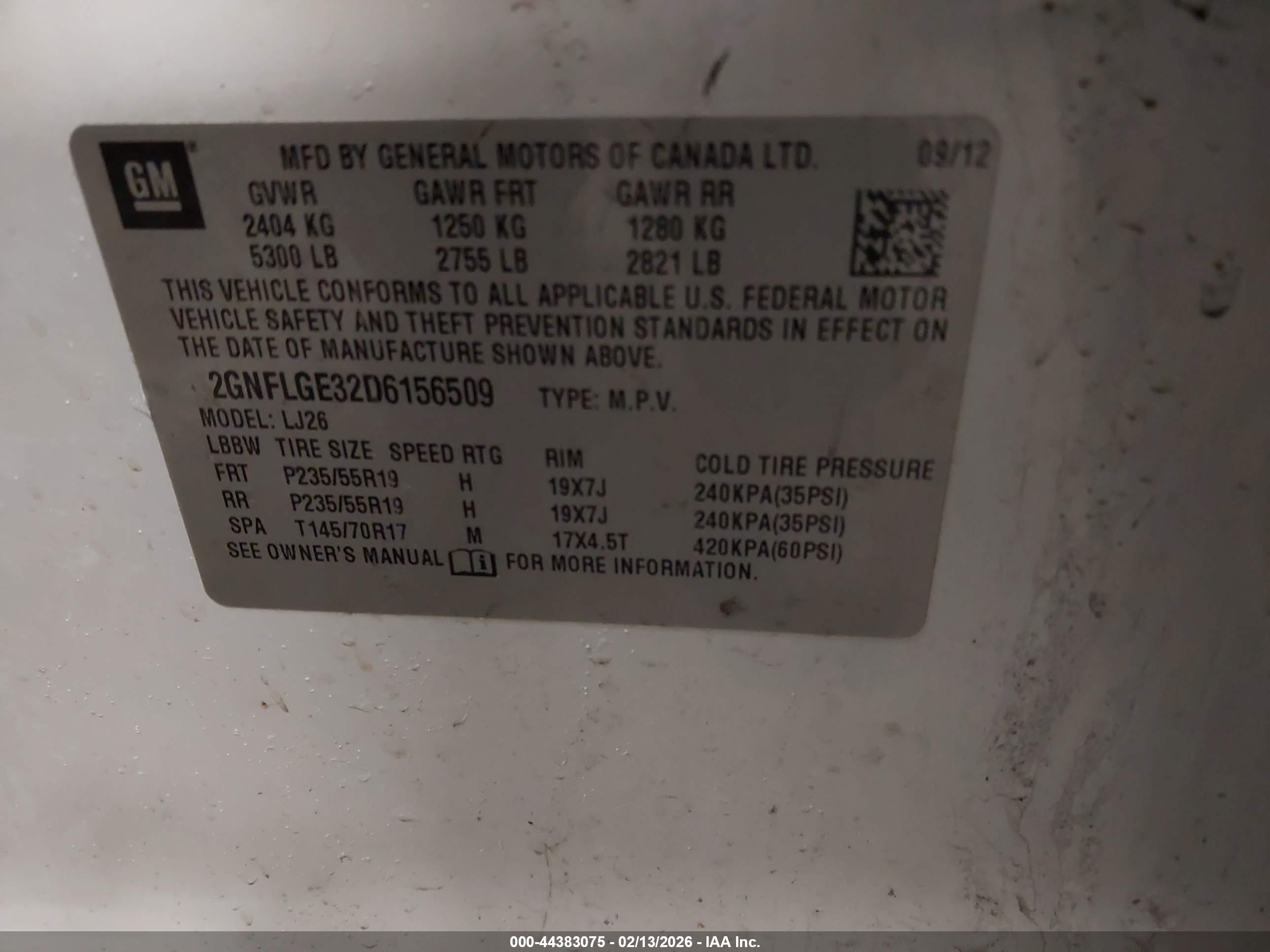 CHEVROLET EQUINOX image 9