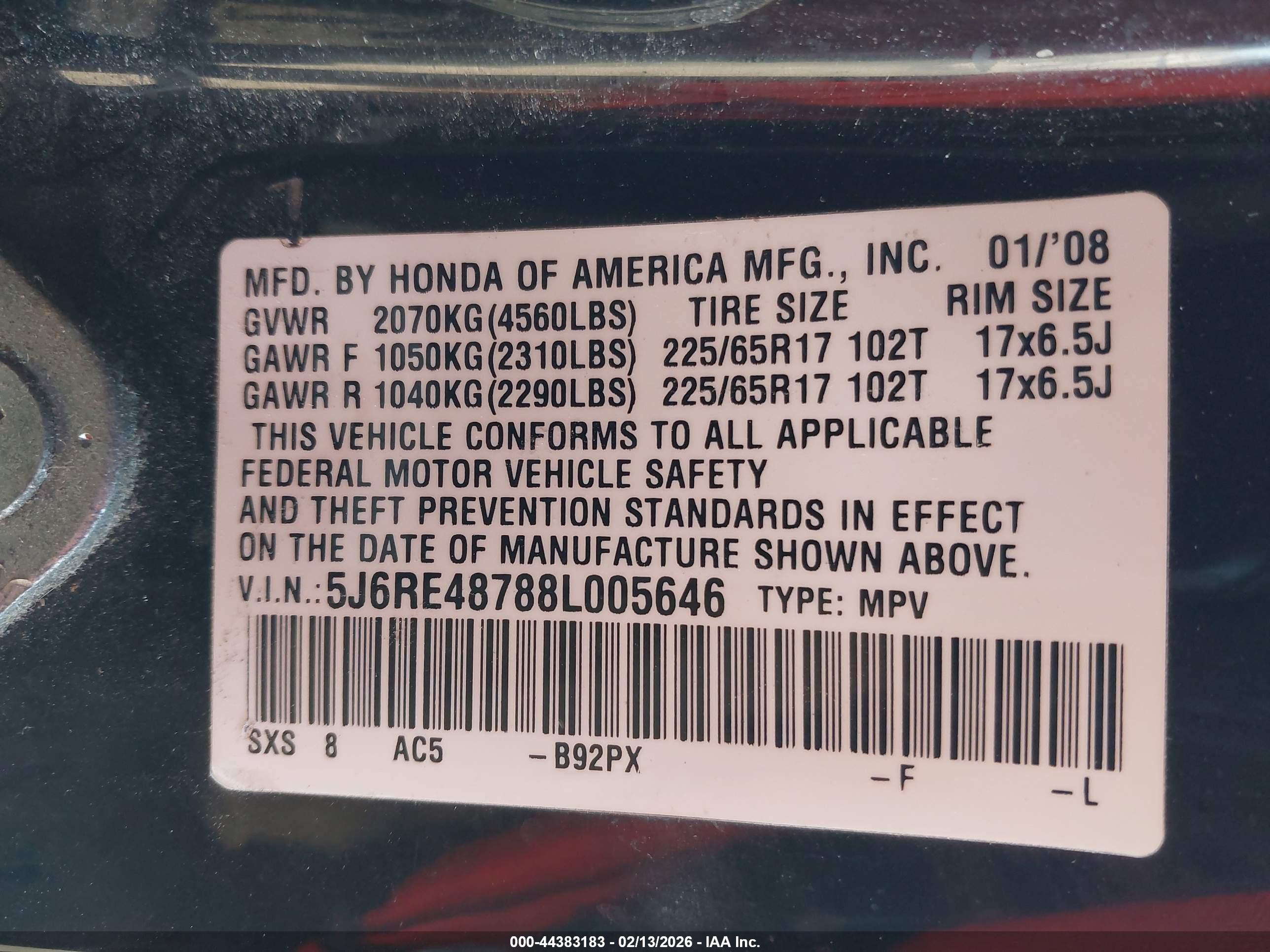 HONDA CR-V image 9