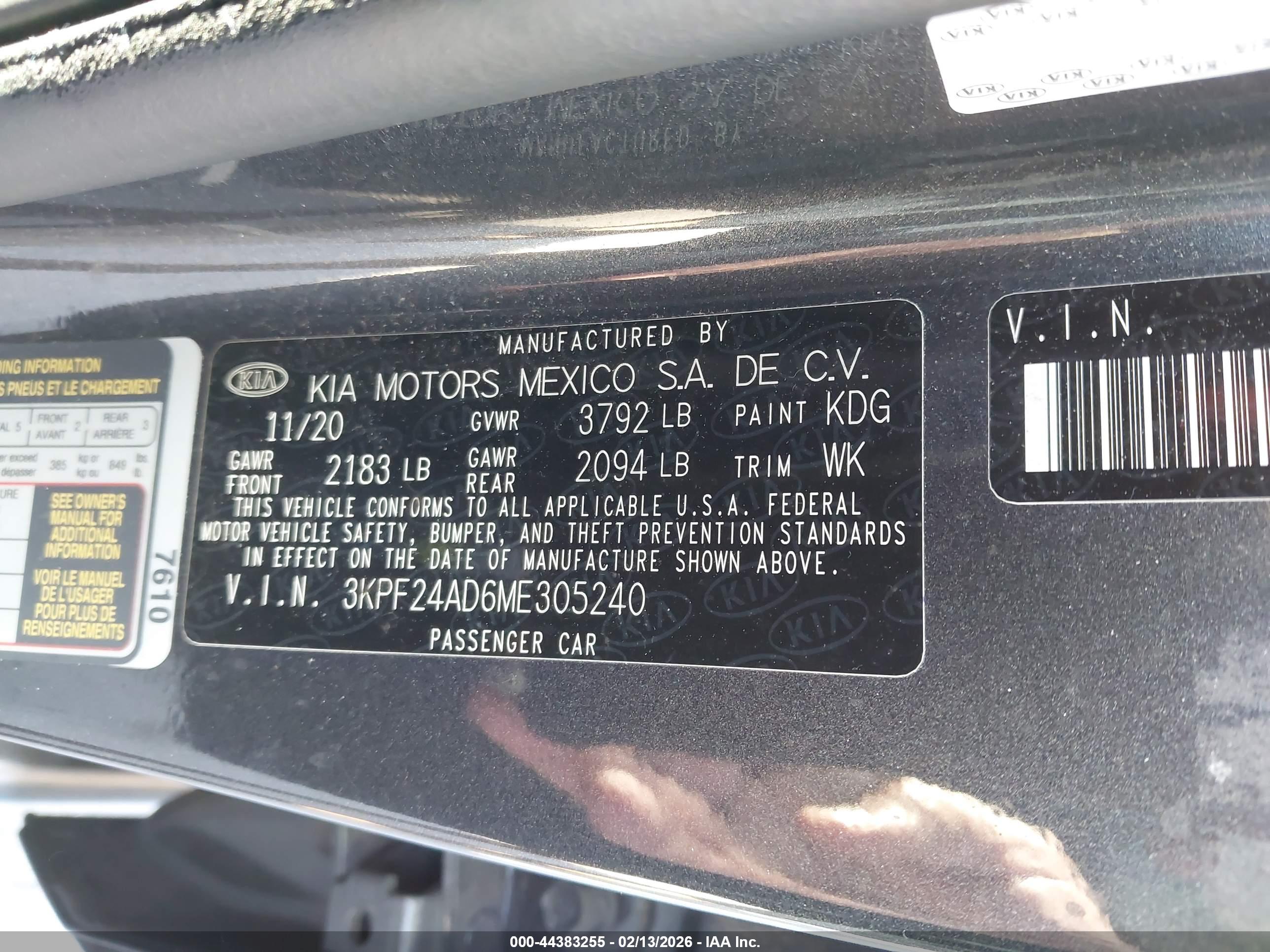 KIA FORTE image 9