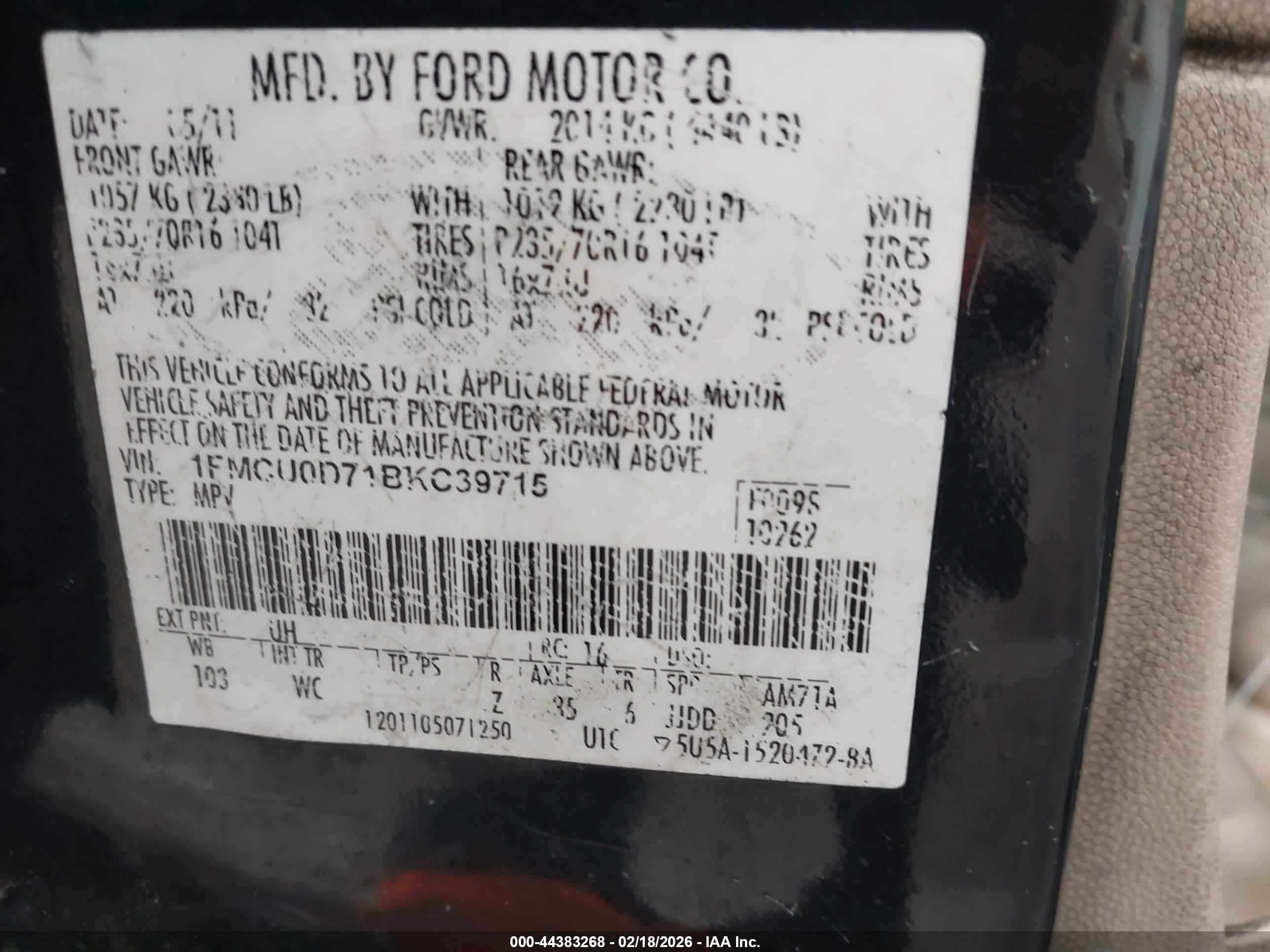 FORD ESCAPE image 9
