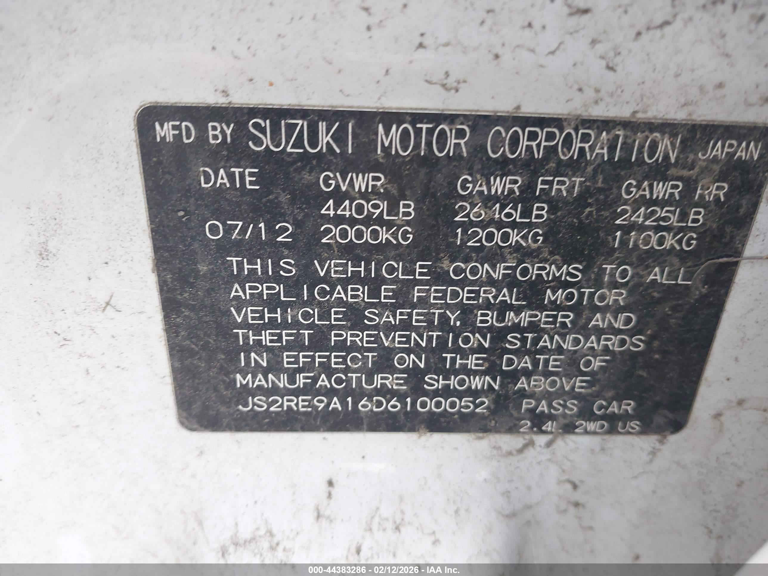 SUZUKI KIZASHI image 9