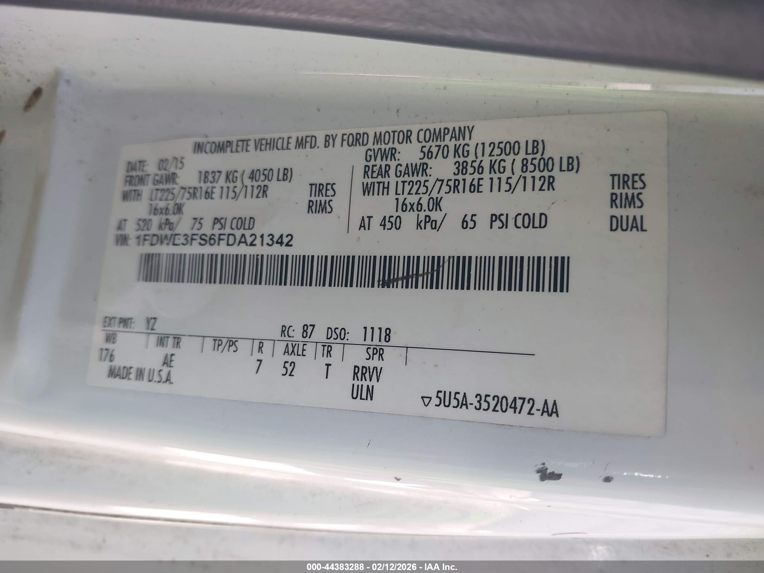 FORD E-350 image 9