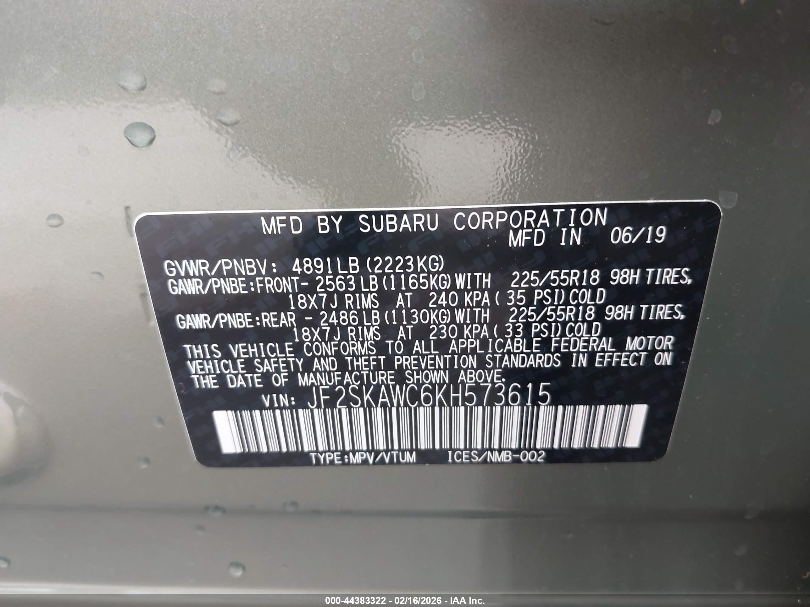 SUBARU FORESTER image 9