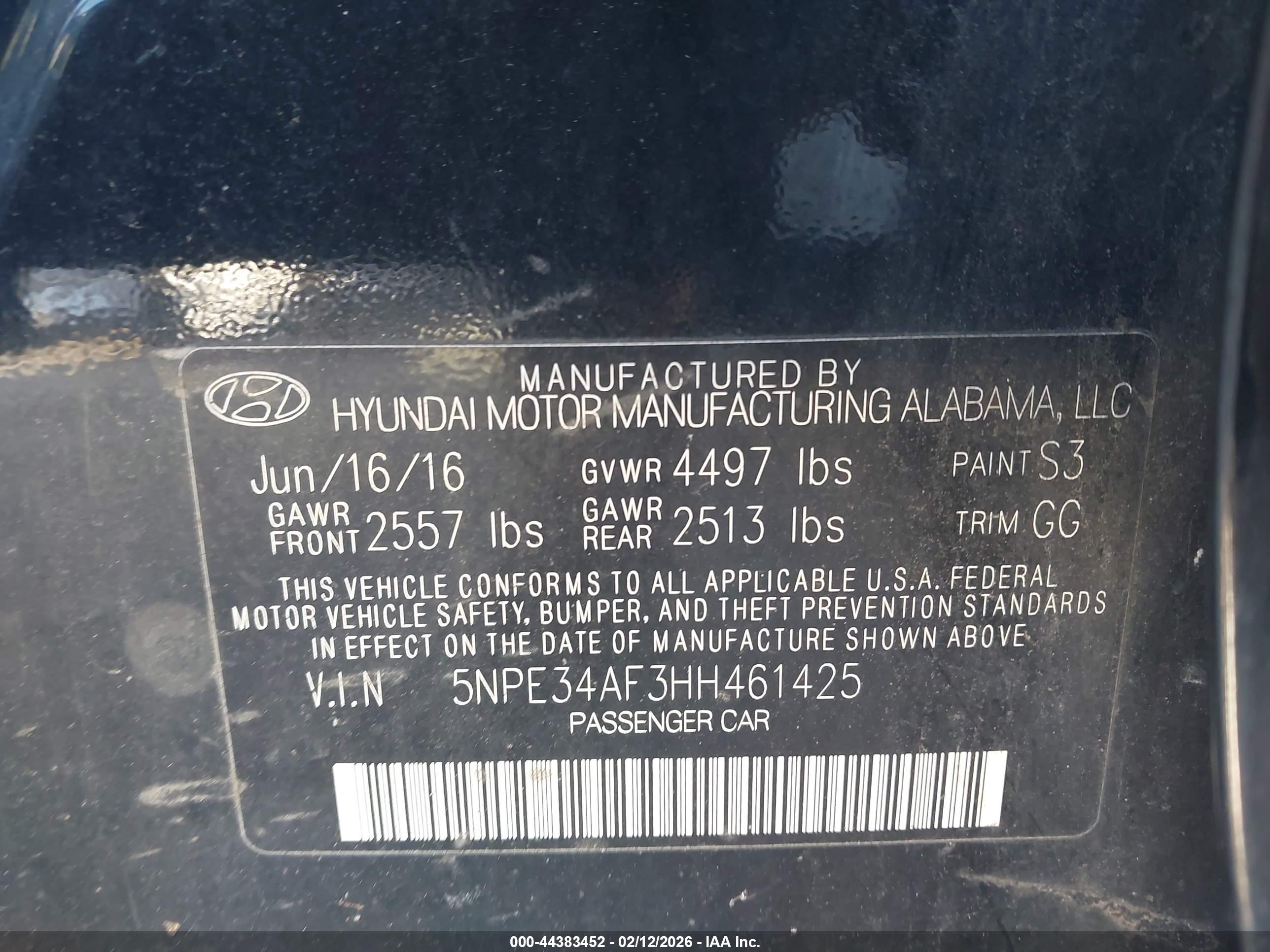 HYUNDAI SONATA image 9