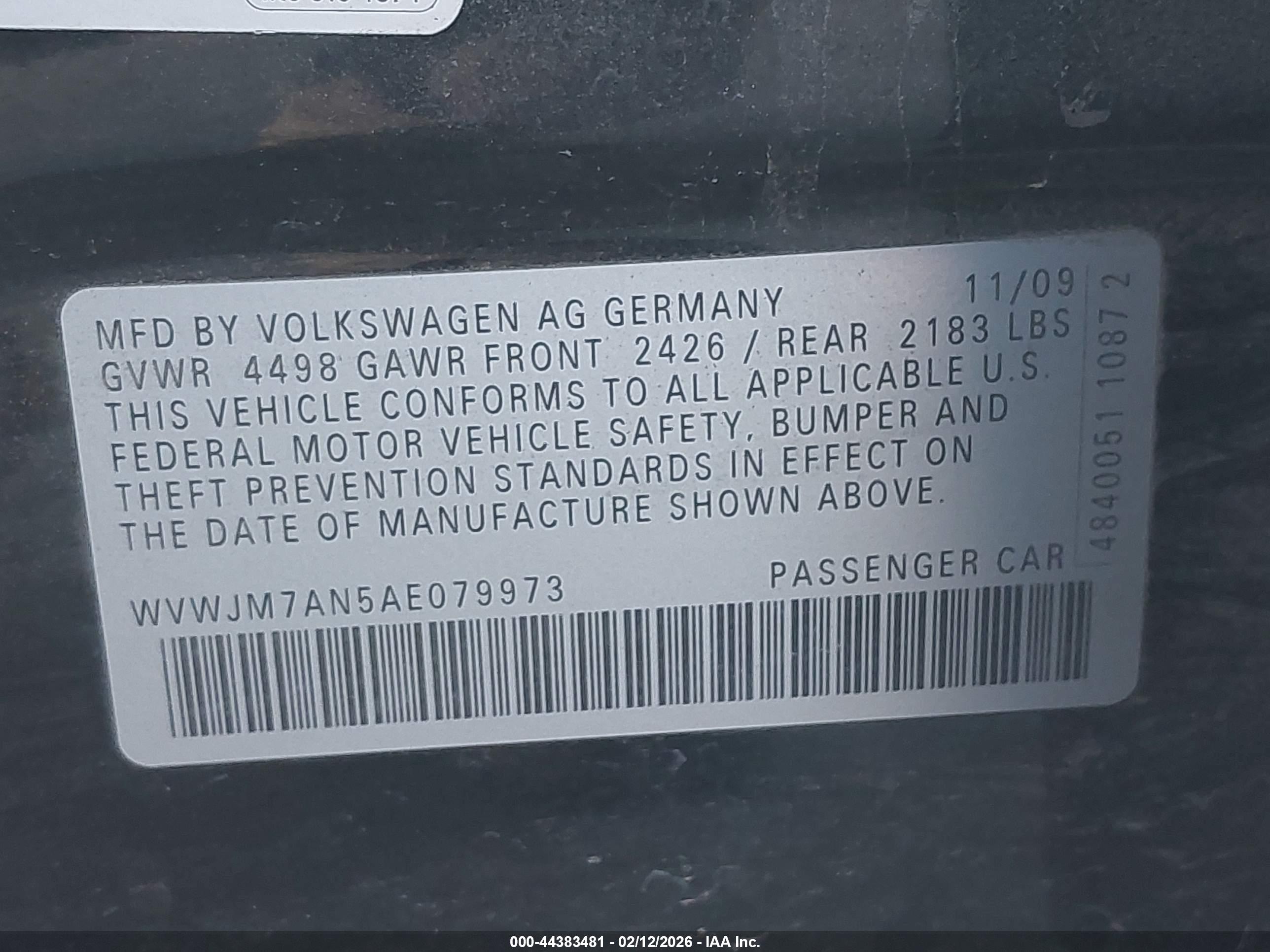 VOLKSWAGEN PASSAT image 9