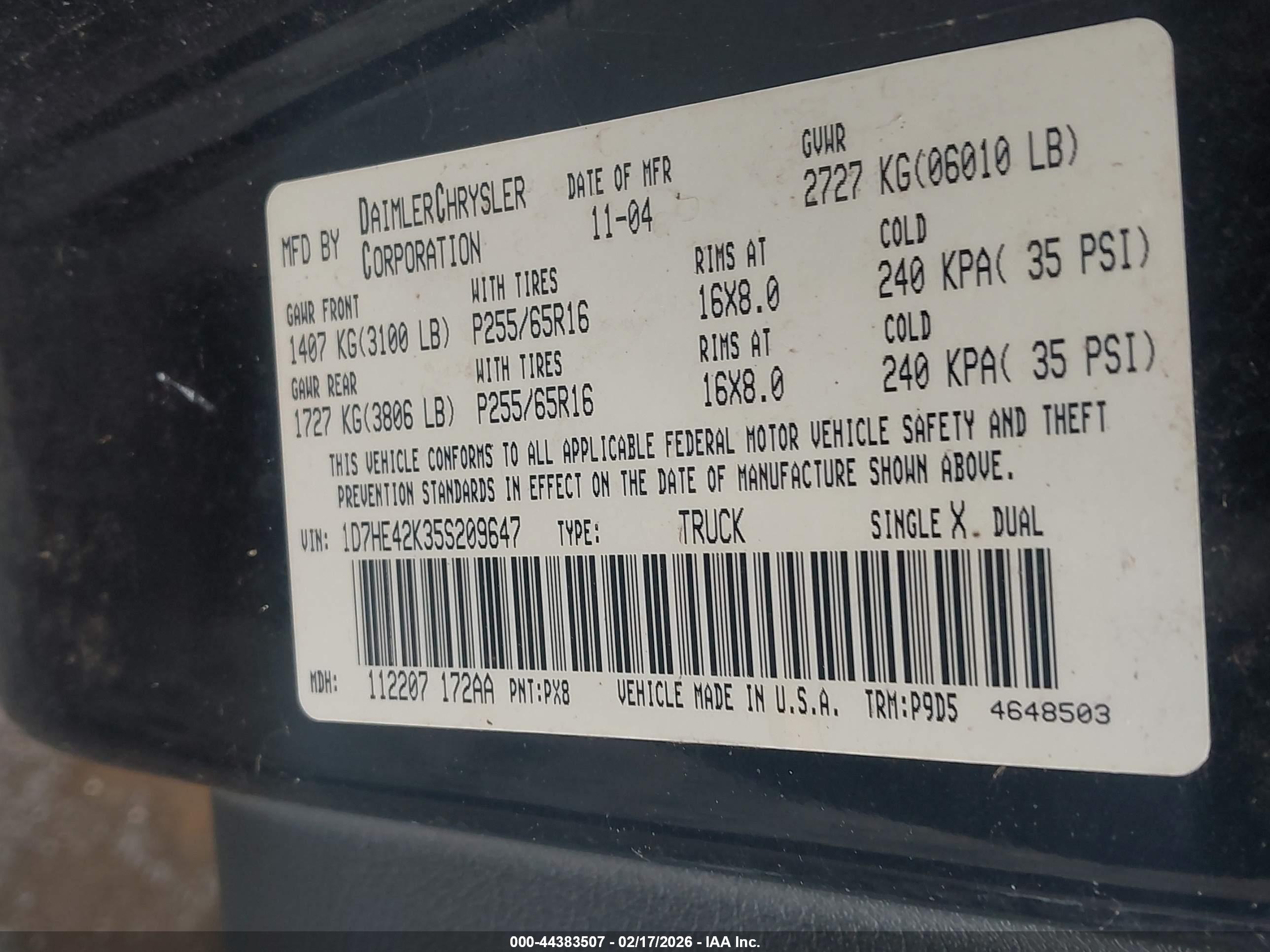 DODGE DAKOTA image 9