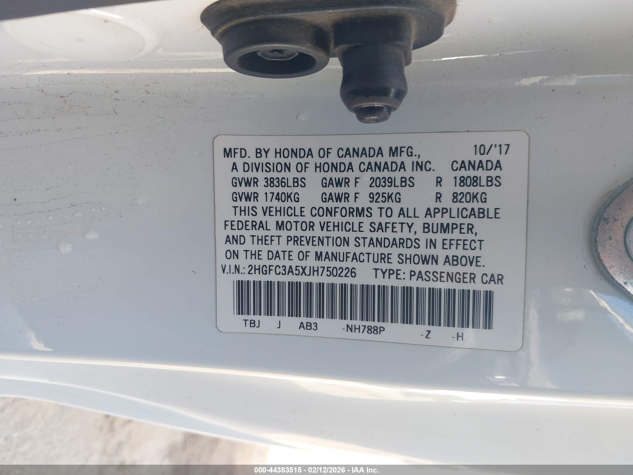 HONDA CIVIC image 9