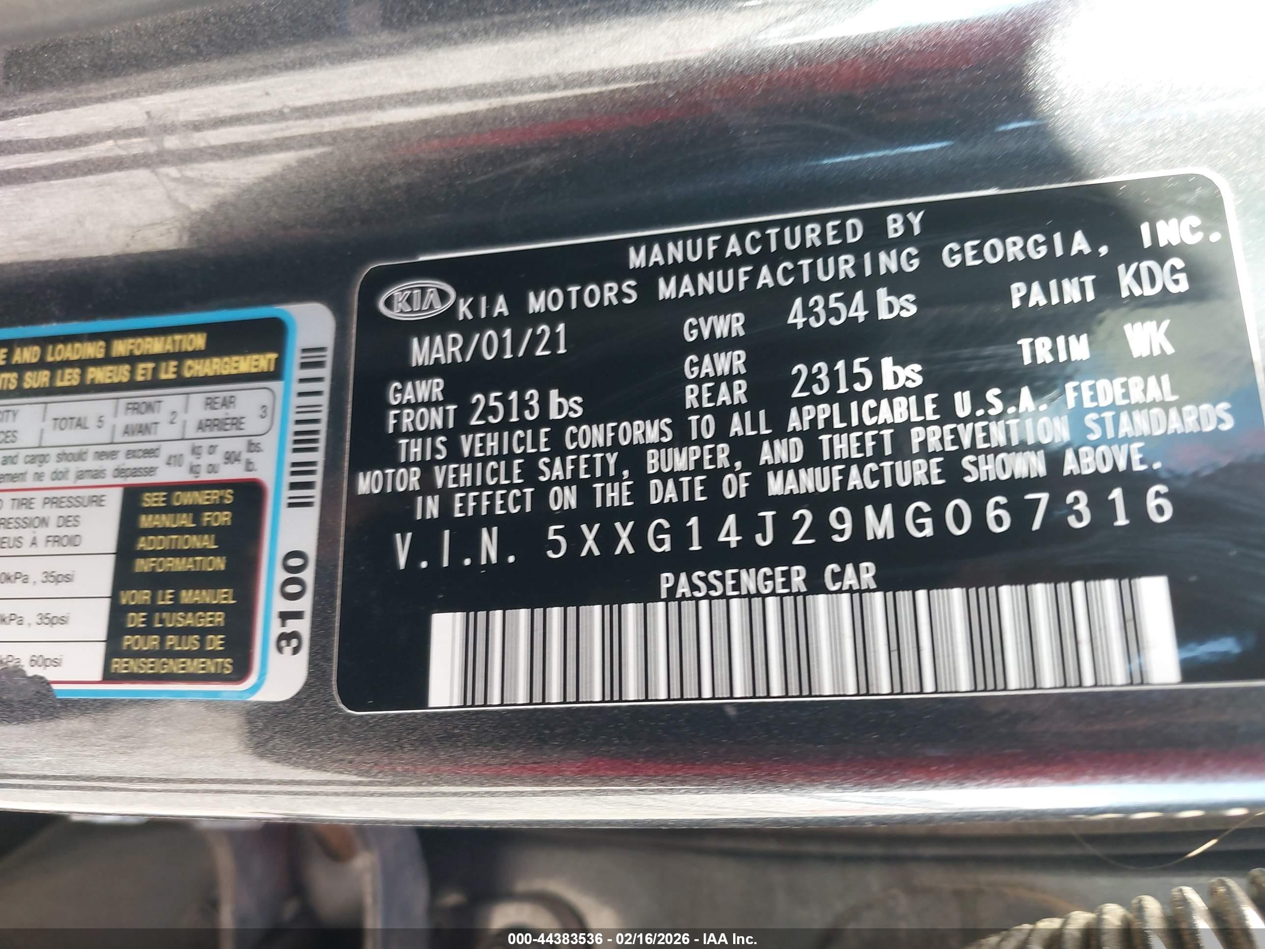 KIA K5 image 9