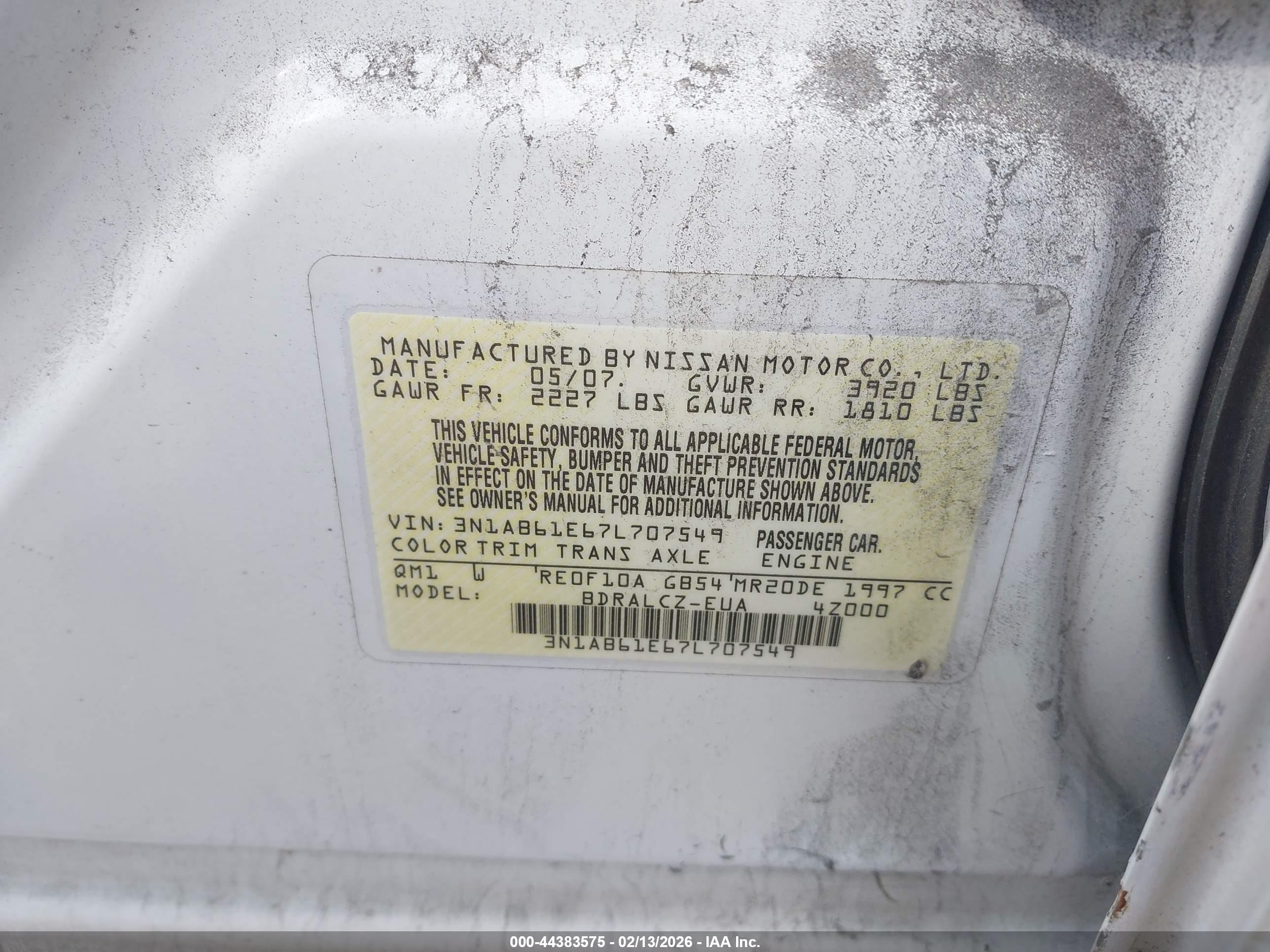 NISSAN SENTRA image 9