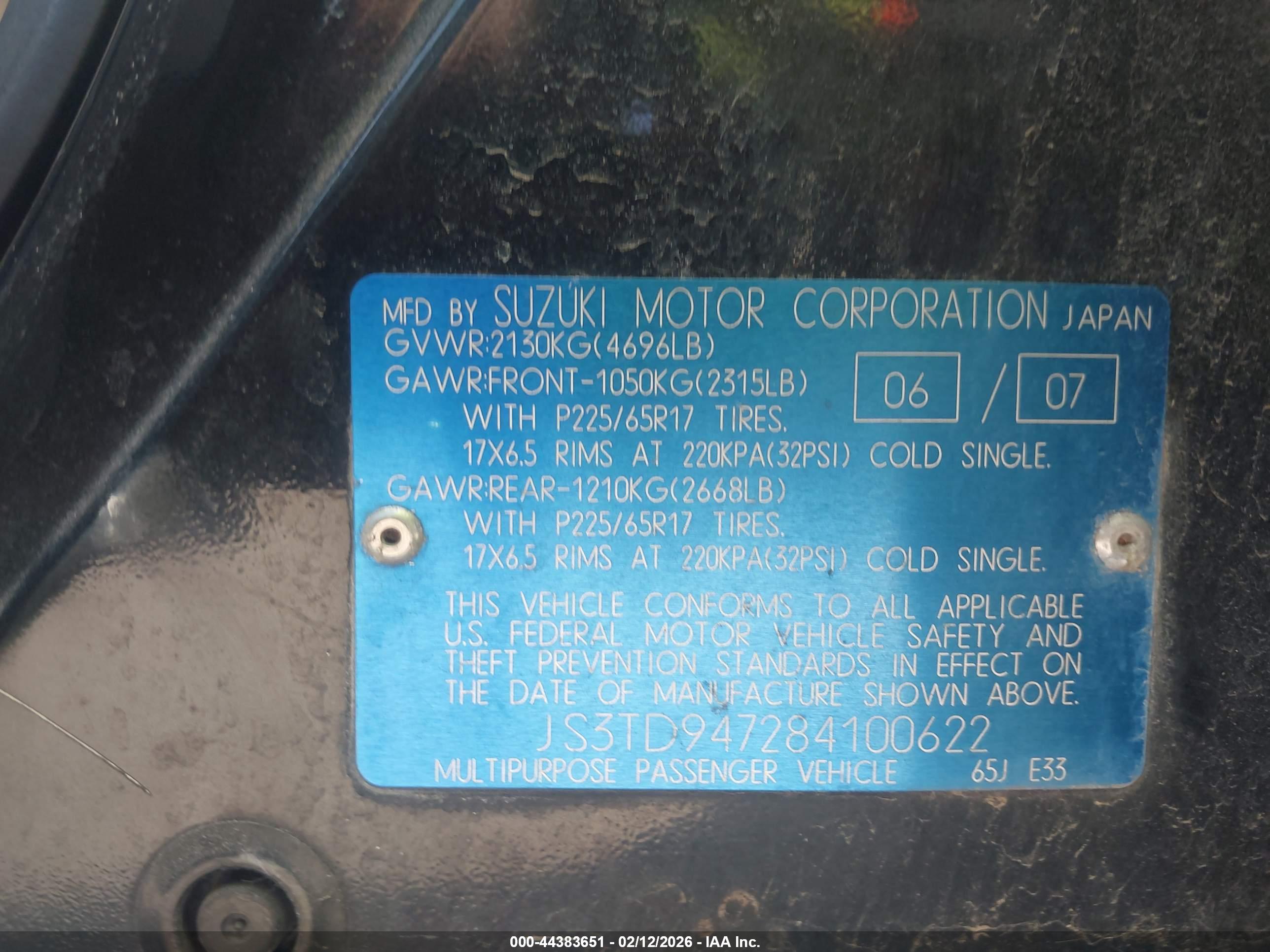 SUZUKI GRAND image 9