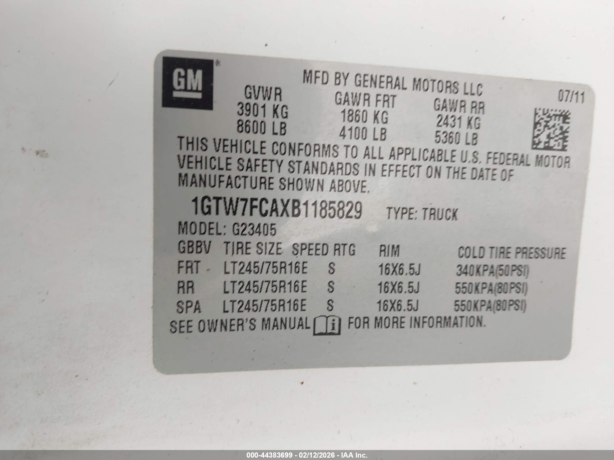 GMC SAVANA image 9