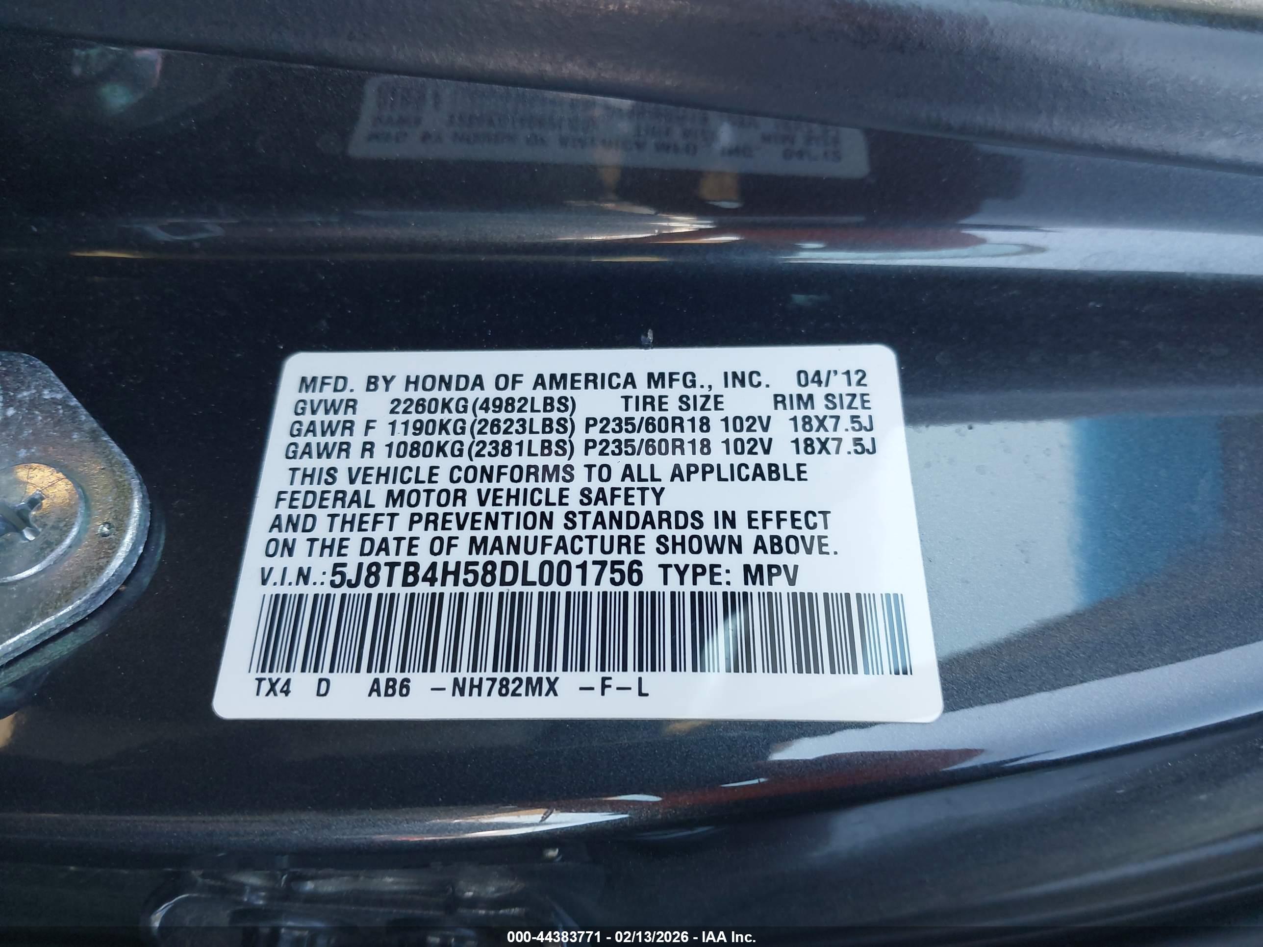 ACURA RDX image 9
