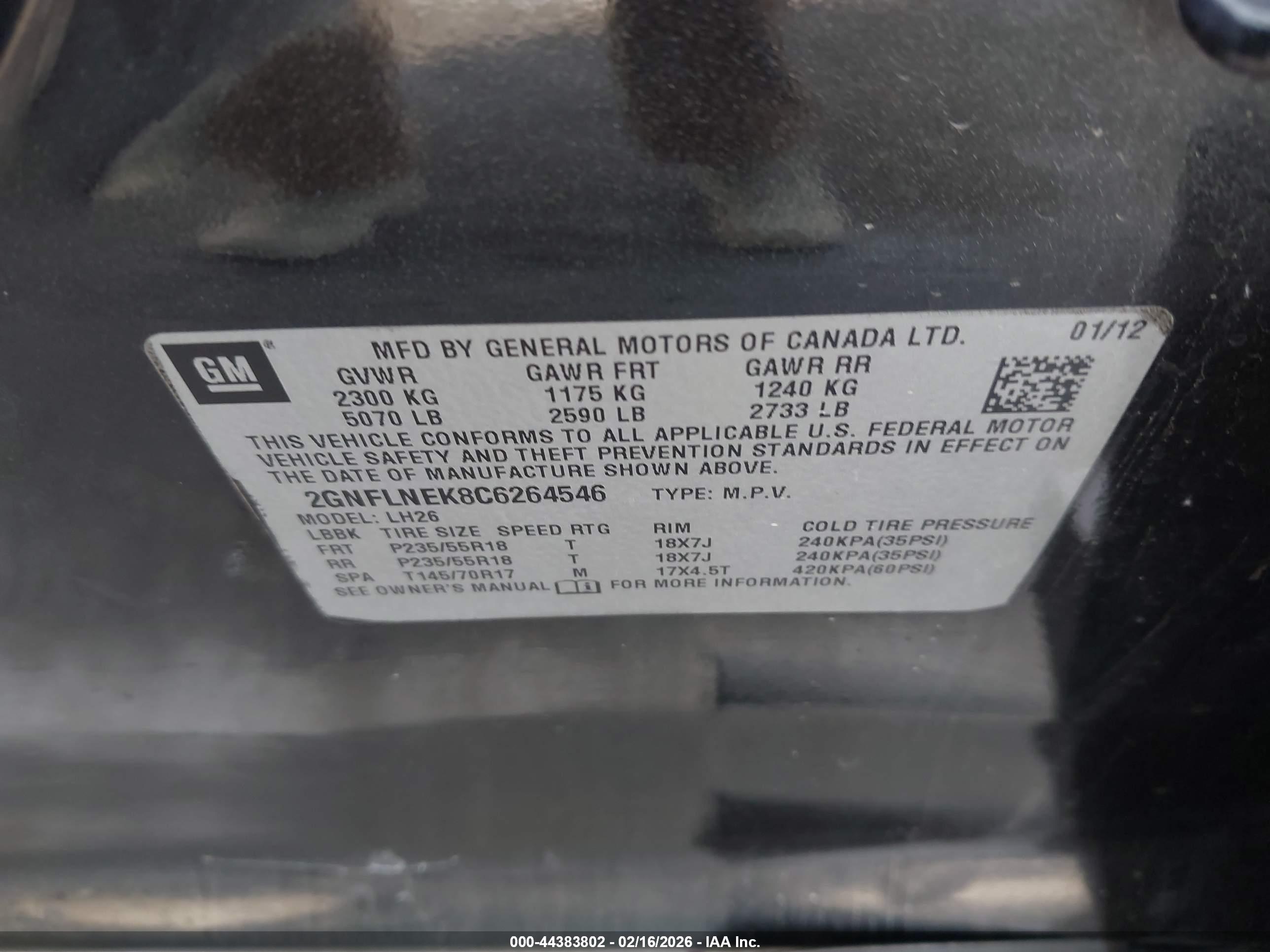 CHEVROLET EQUINOX image 9