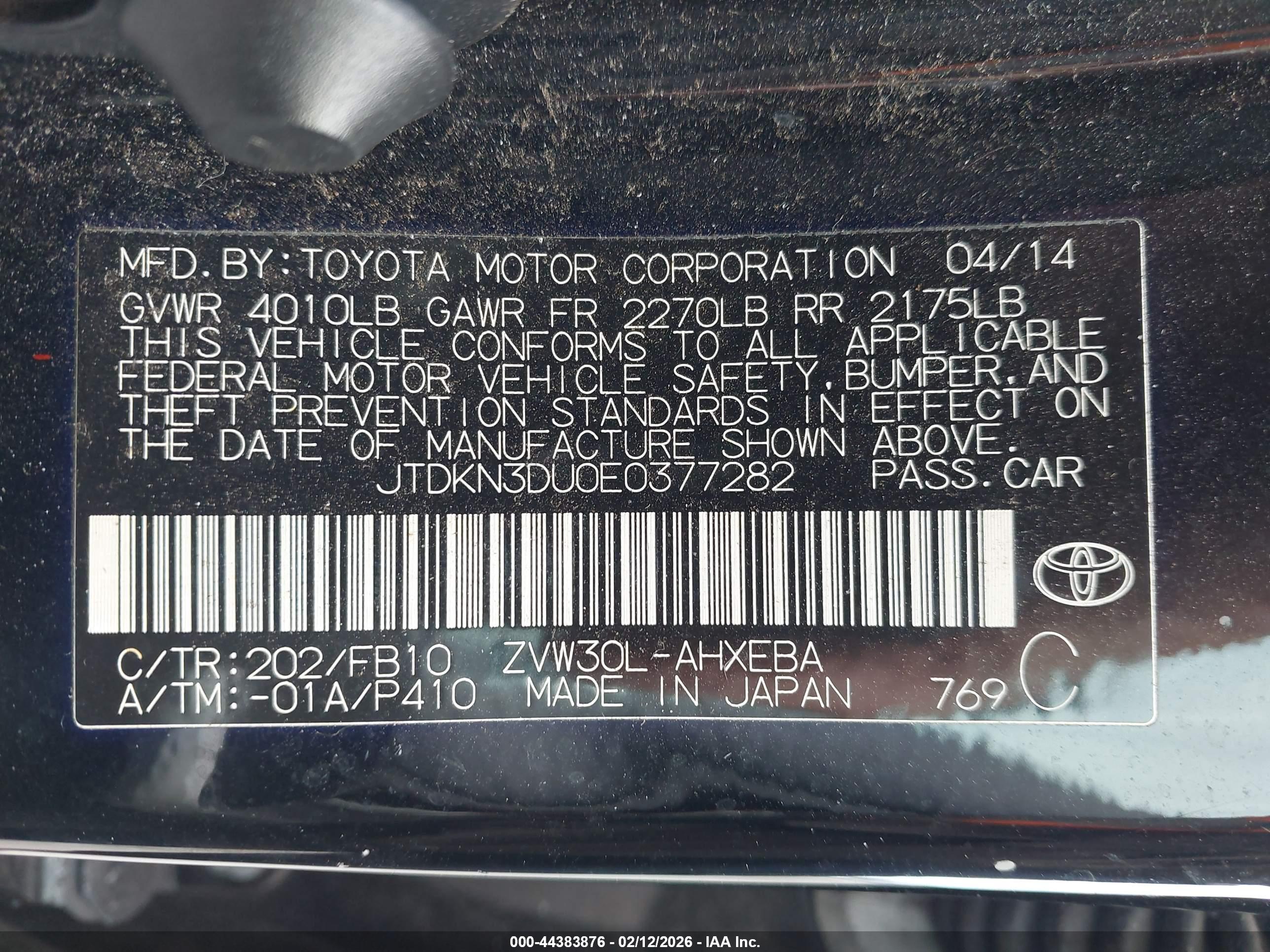 TOYOTA PRIUS image 9